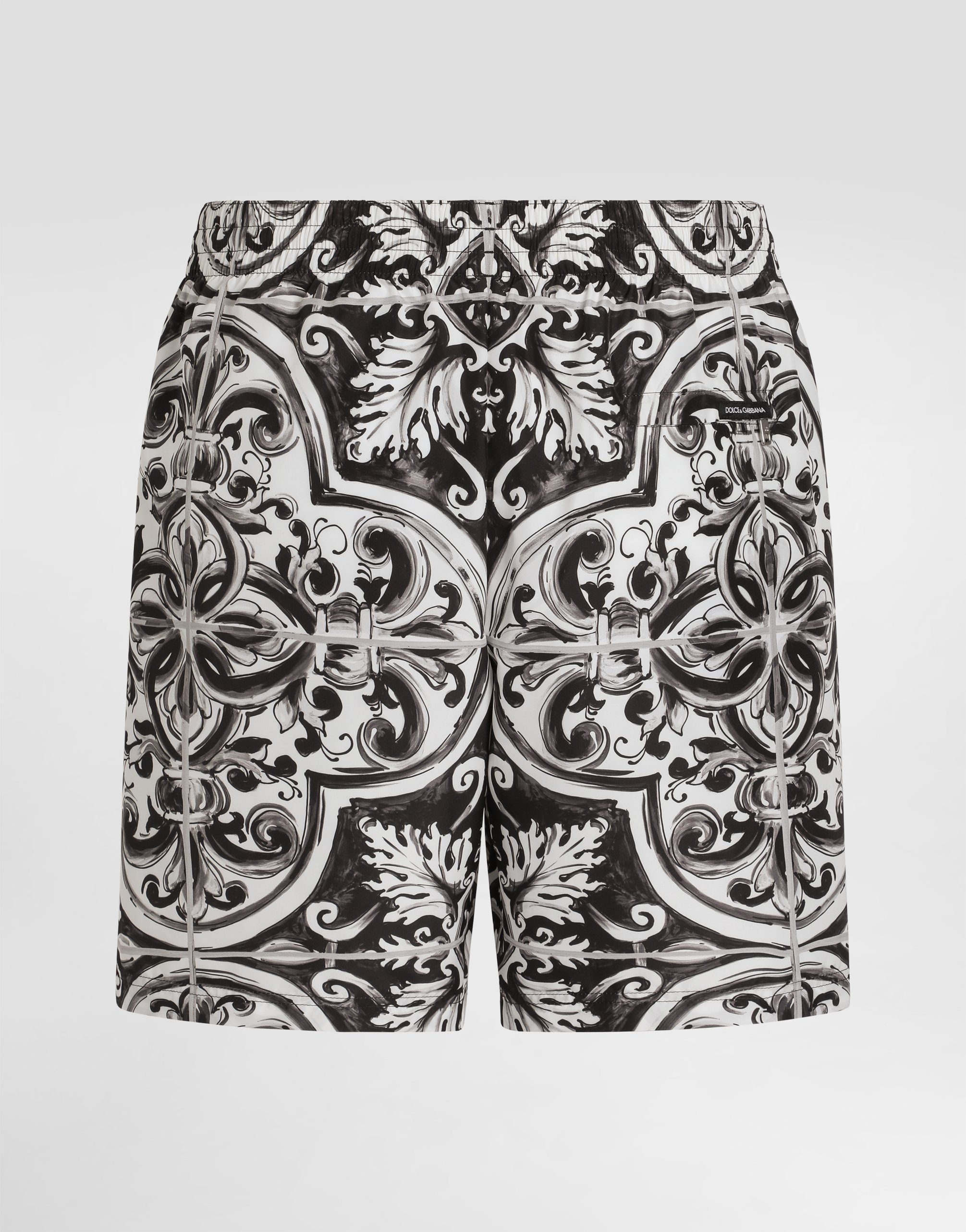 Dolce & Gabbana Majolica-print Canvas Medium Boxer Shorts