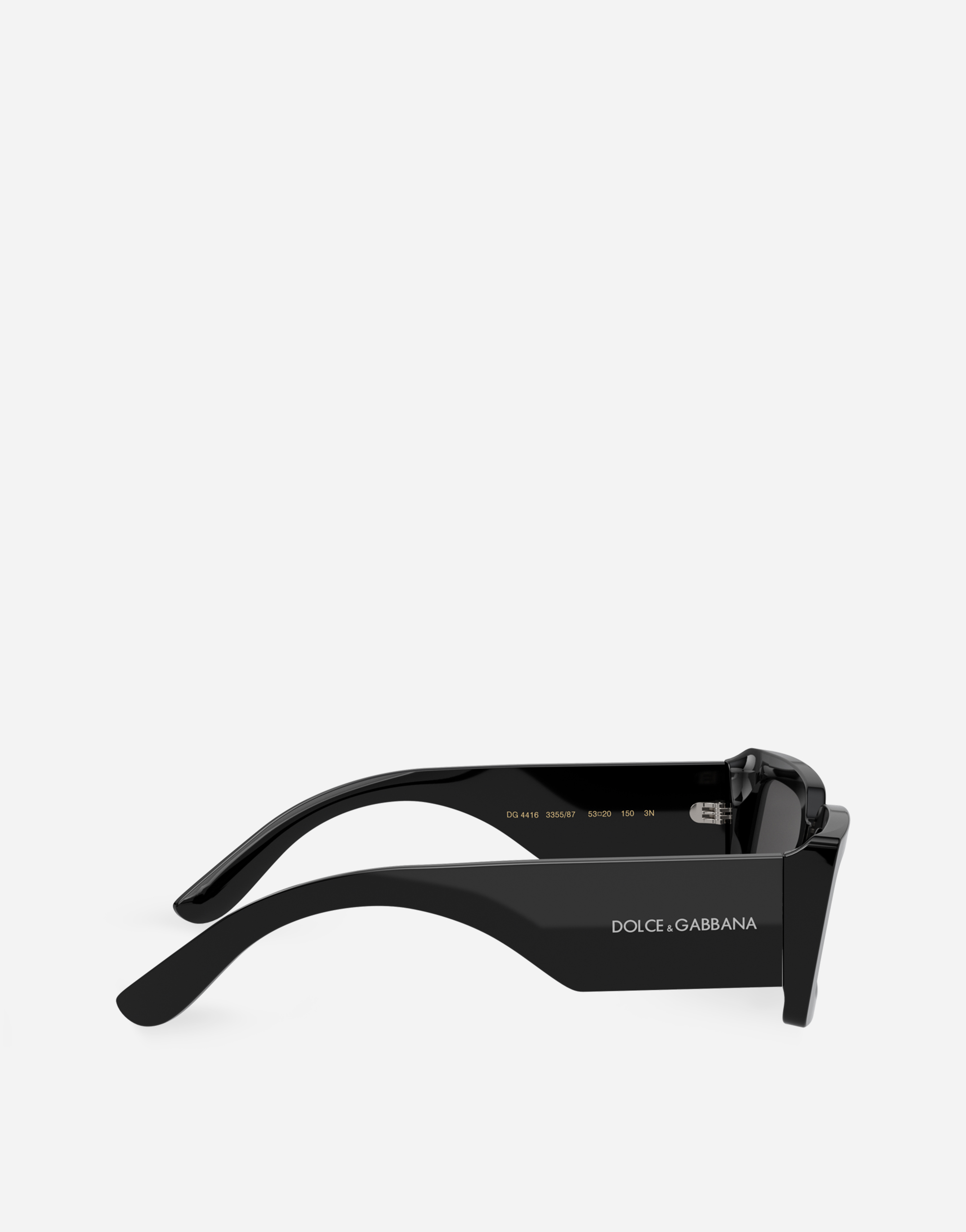 Shop Dolce & Gabbana Dna Sunglasses In Black