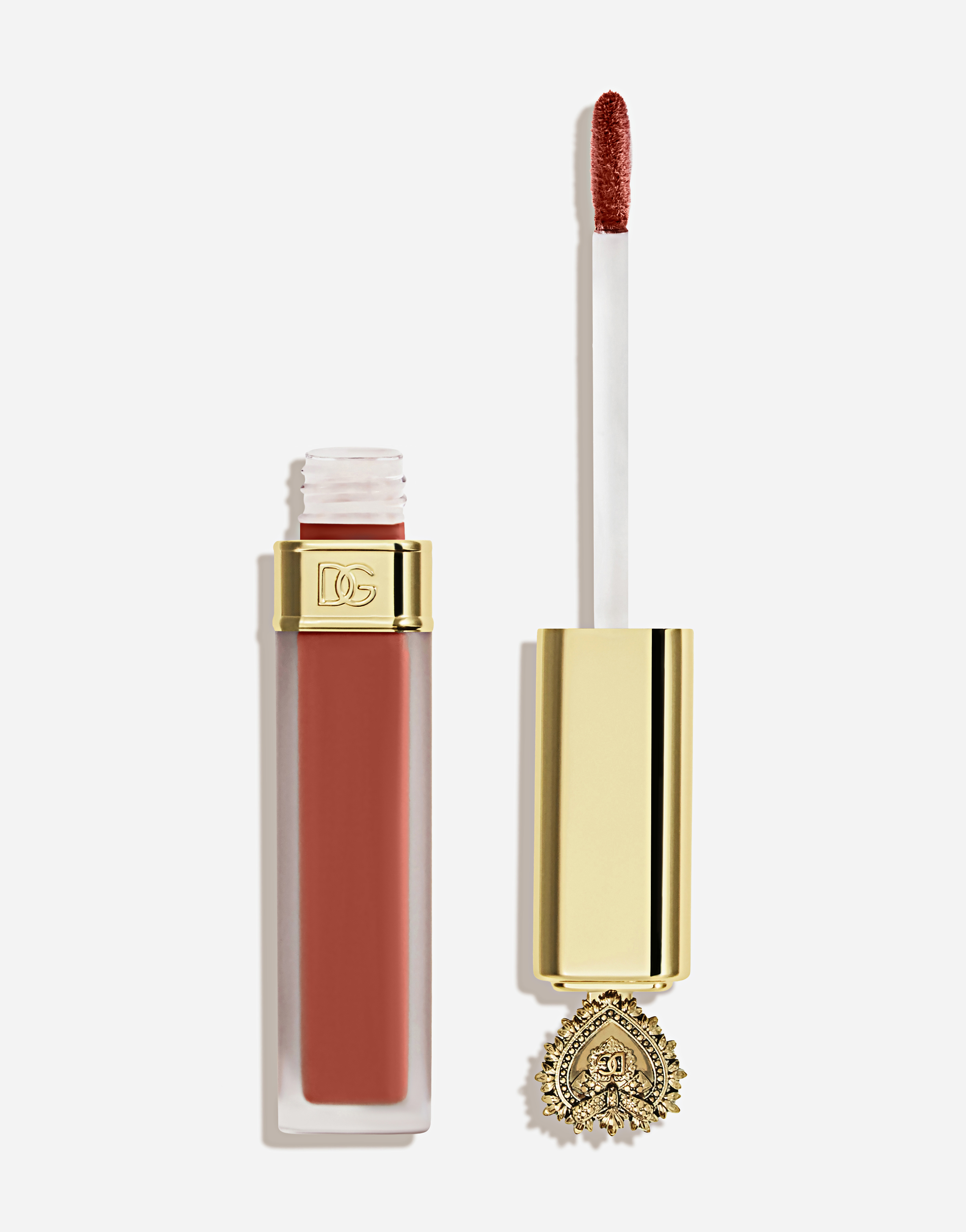 Shop Dolce & Gabbana Devotion Liquid Lipstick In Mousse In 110 Generositá