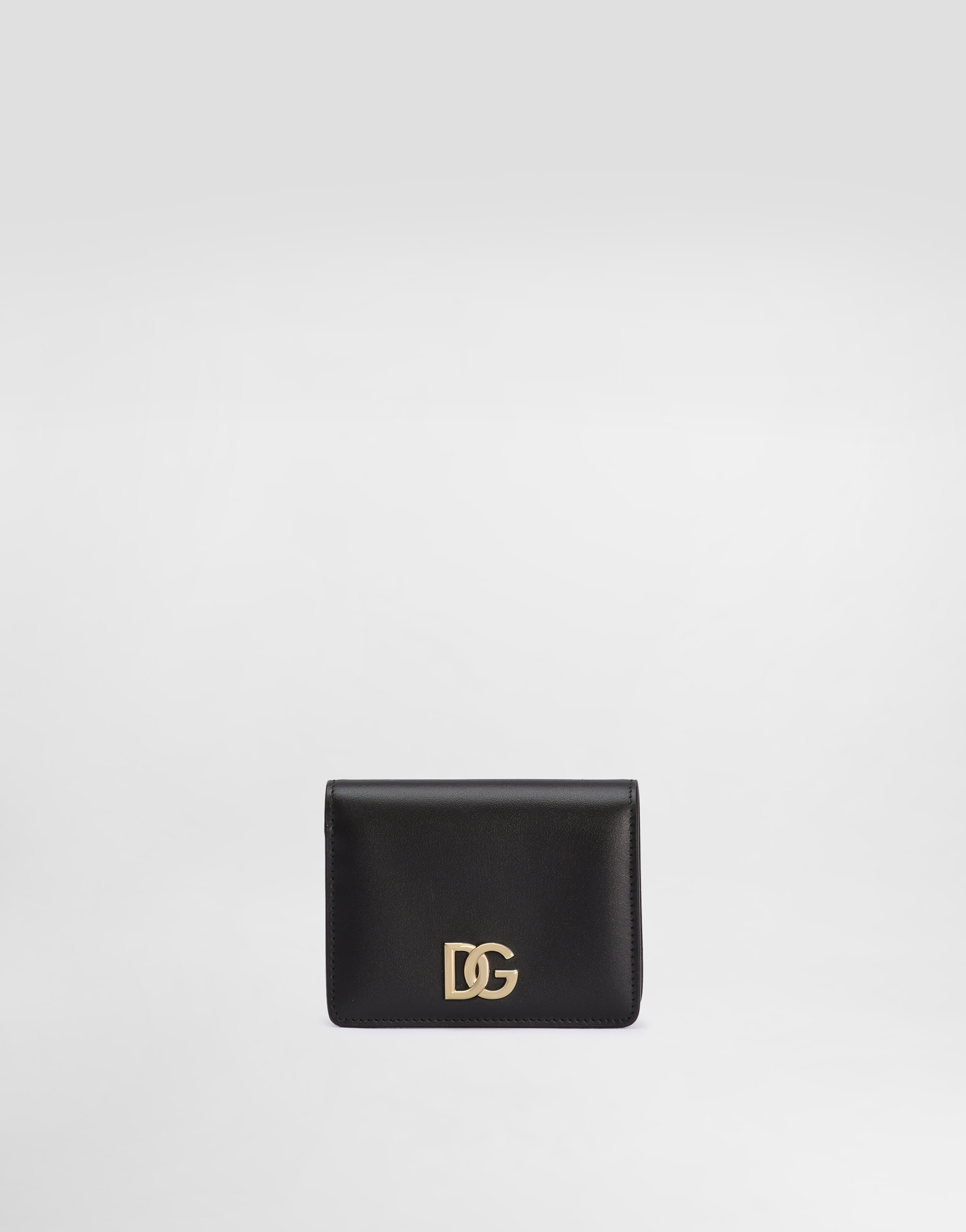 DOLCE & GABBANA CALFSKIN WALLET WITH DG LOGO