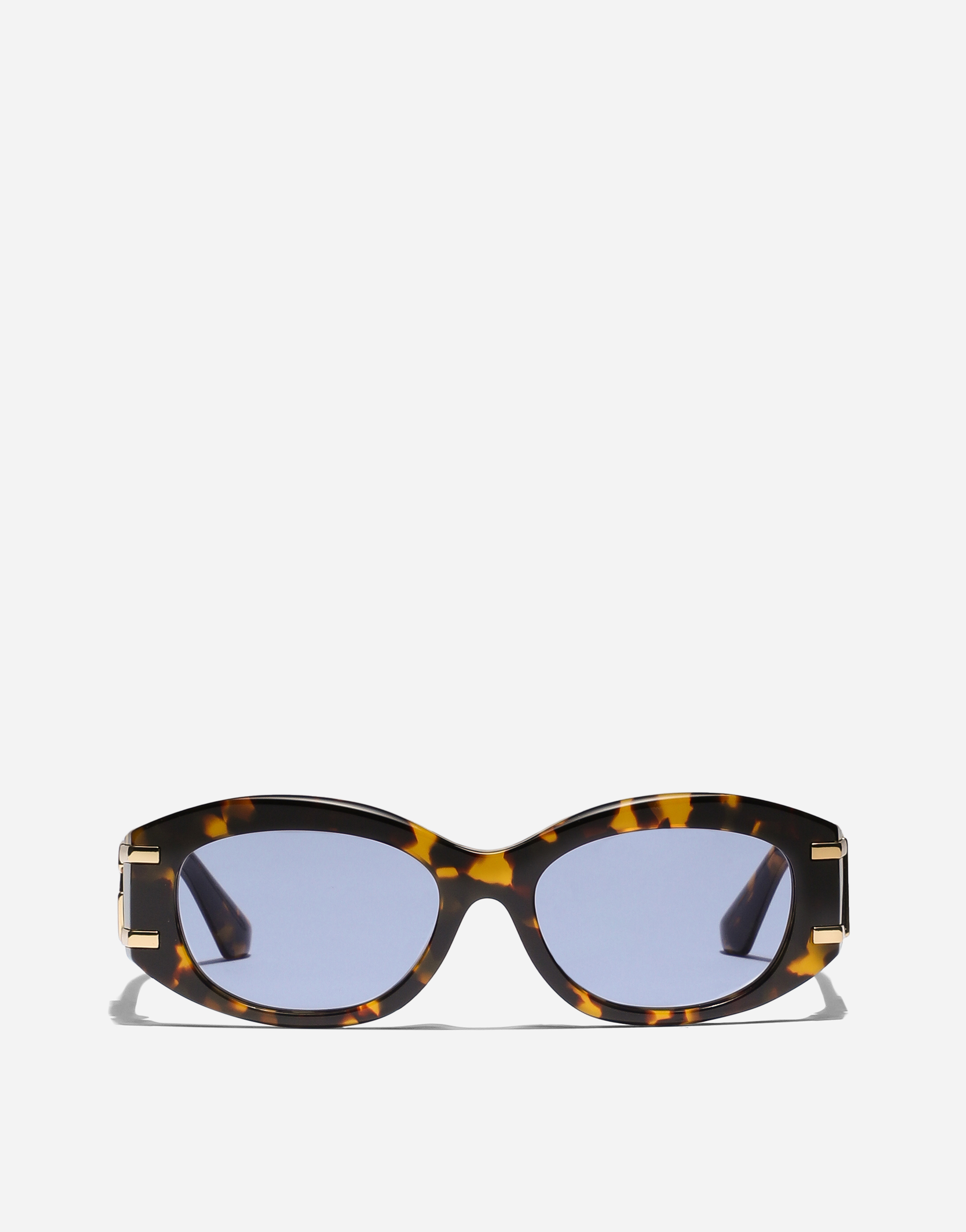 Dolce & Gabbana Dg Griffe Sunglasses In Yellow Havana