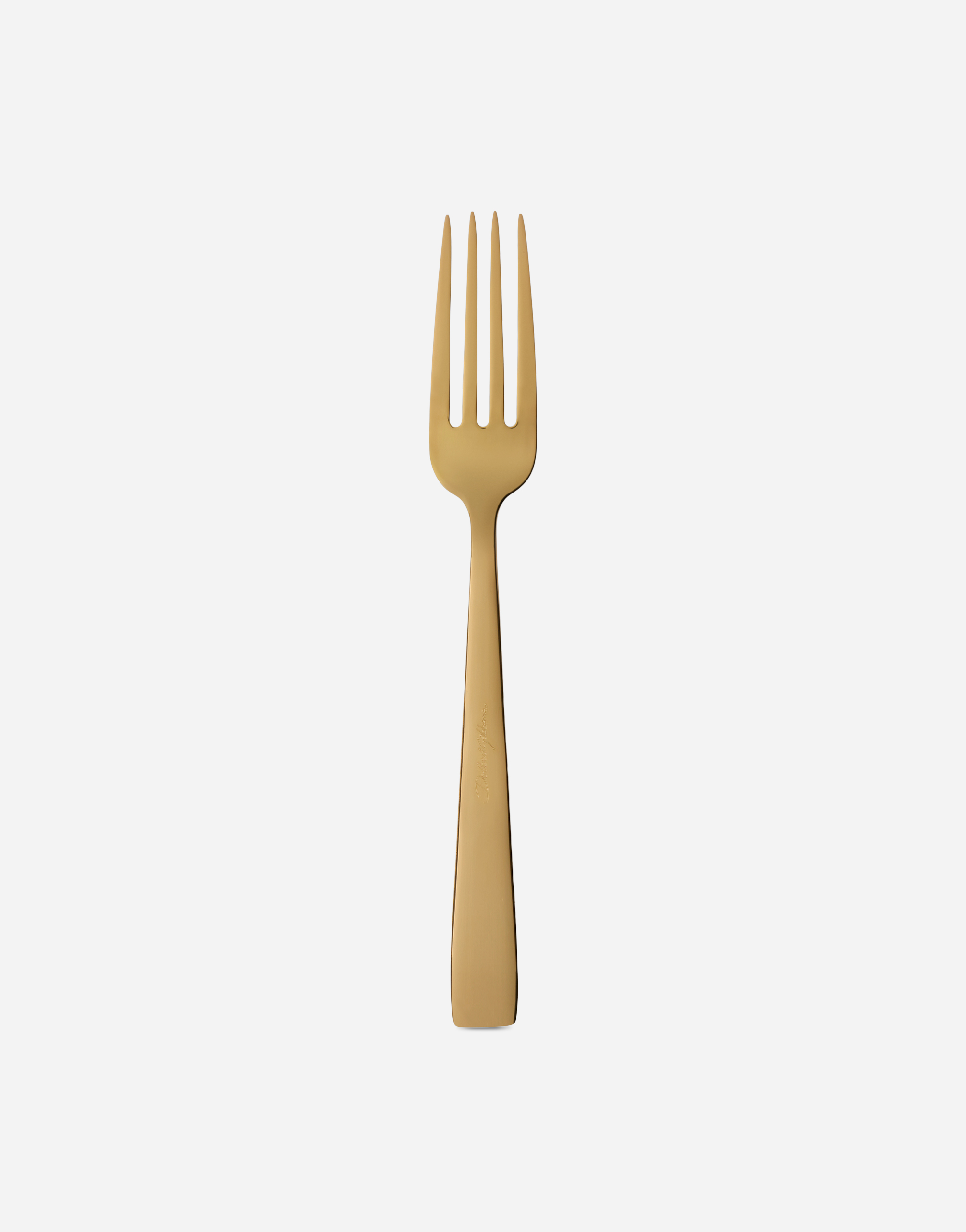 Dolce & Gabbana 4-piece Inox Flatware Set In Multicolor