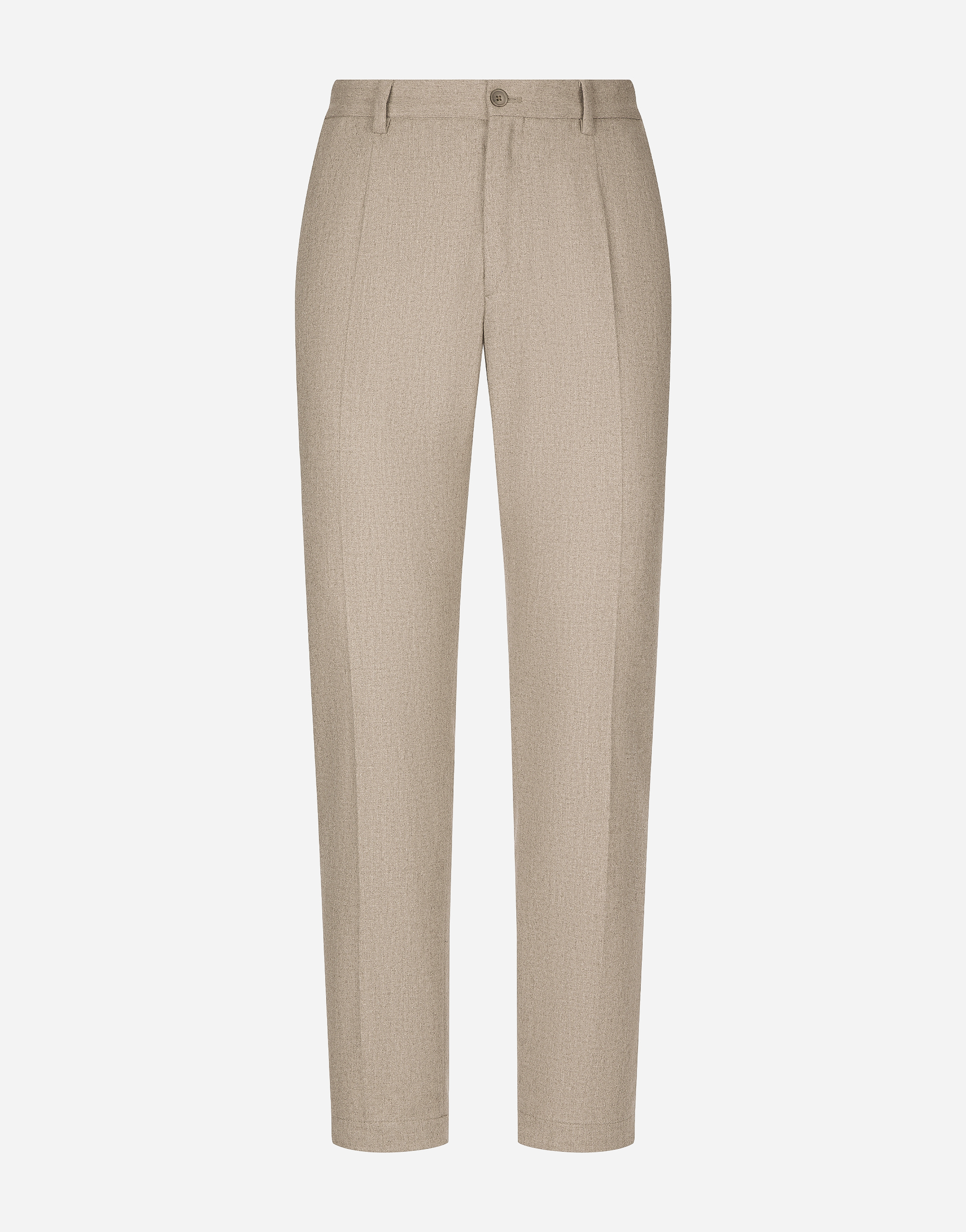 Cashmere pants with stretch waistband