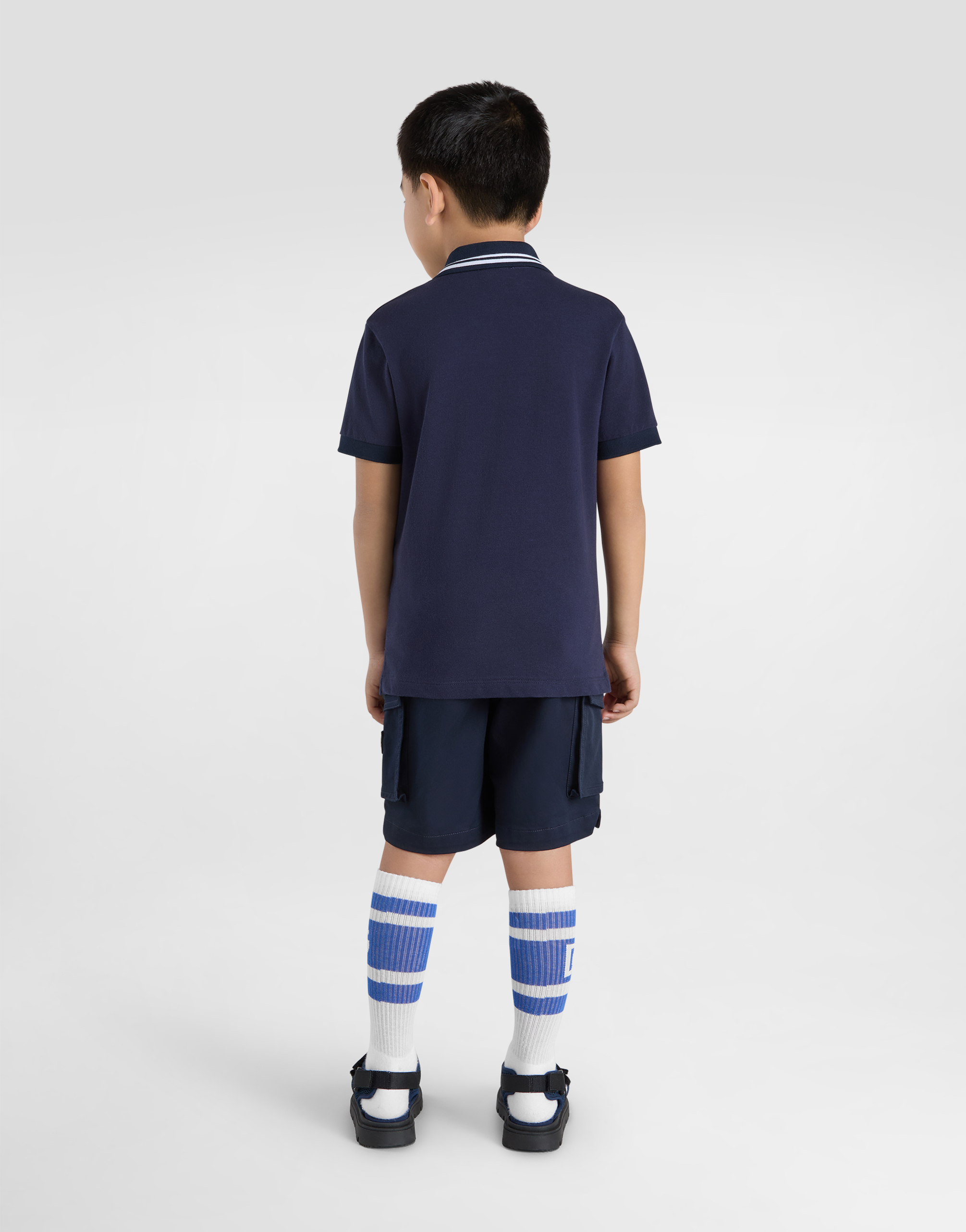 Piqué polo-shirt with DG logo
