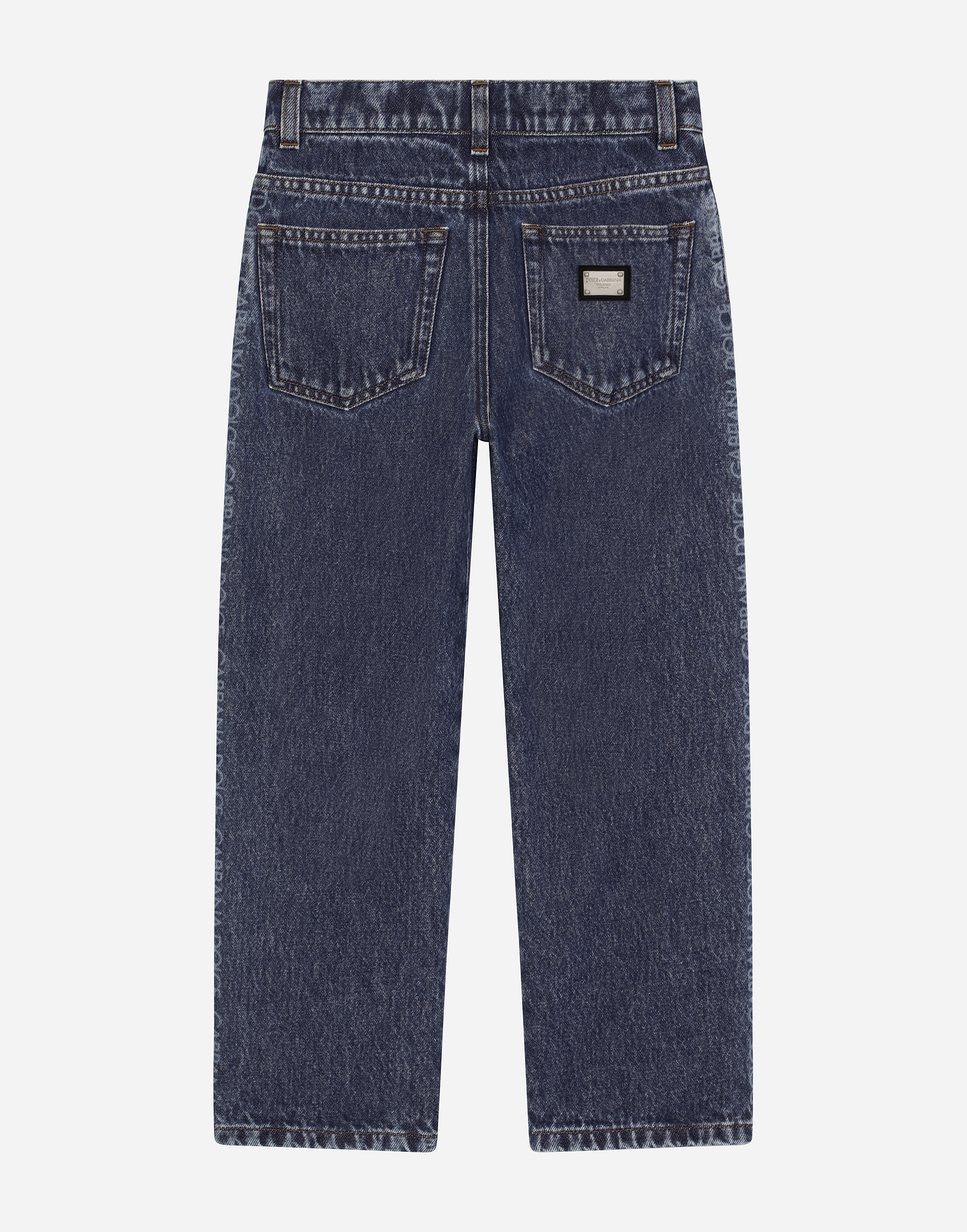 Dolce & Gabbana Pantalone 5 Tasche In Multicolor