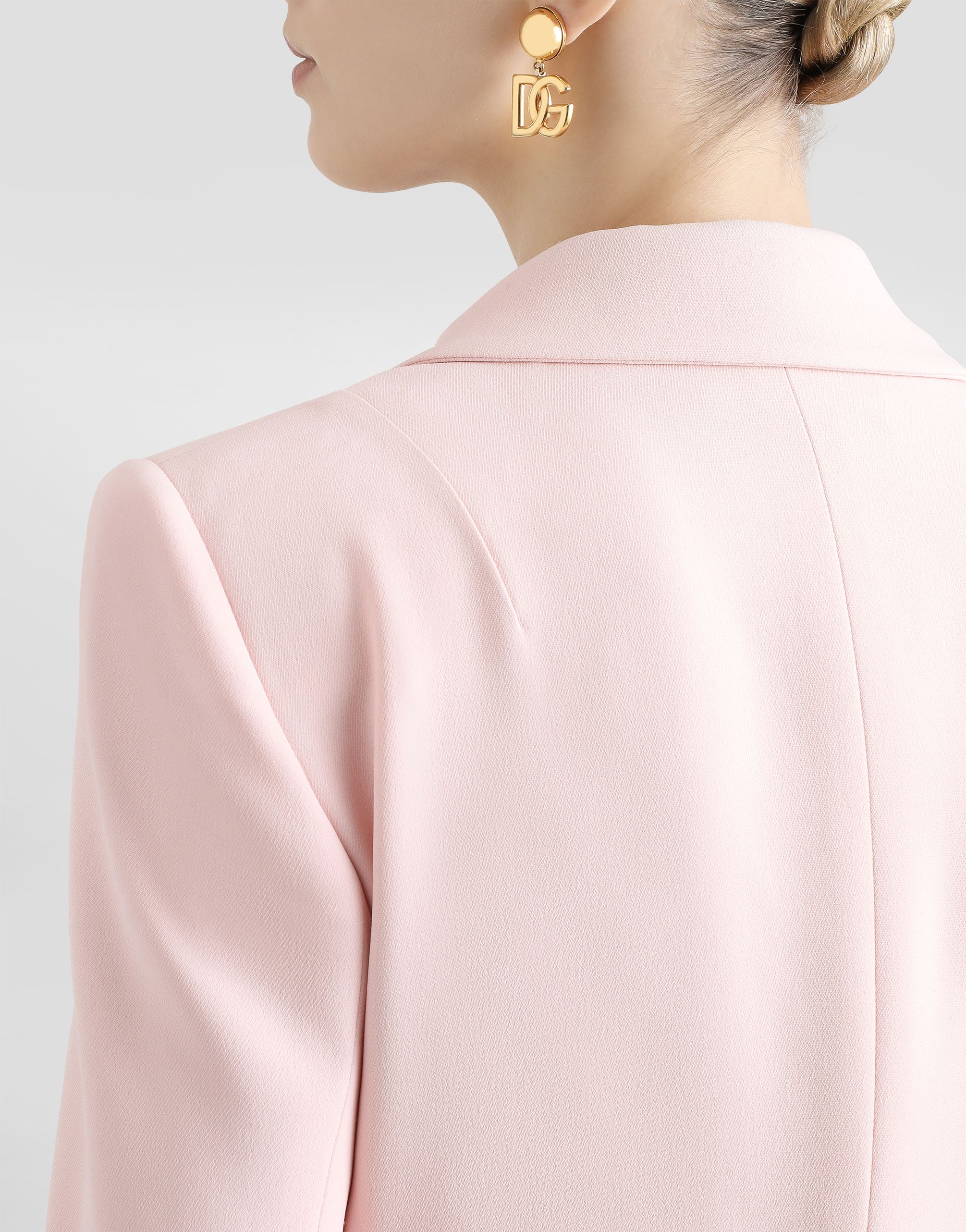 Dolce & Gabbana Tailored Blazer In Pink