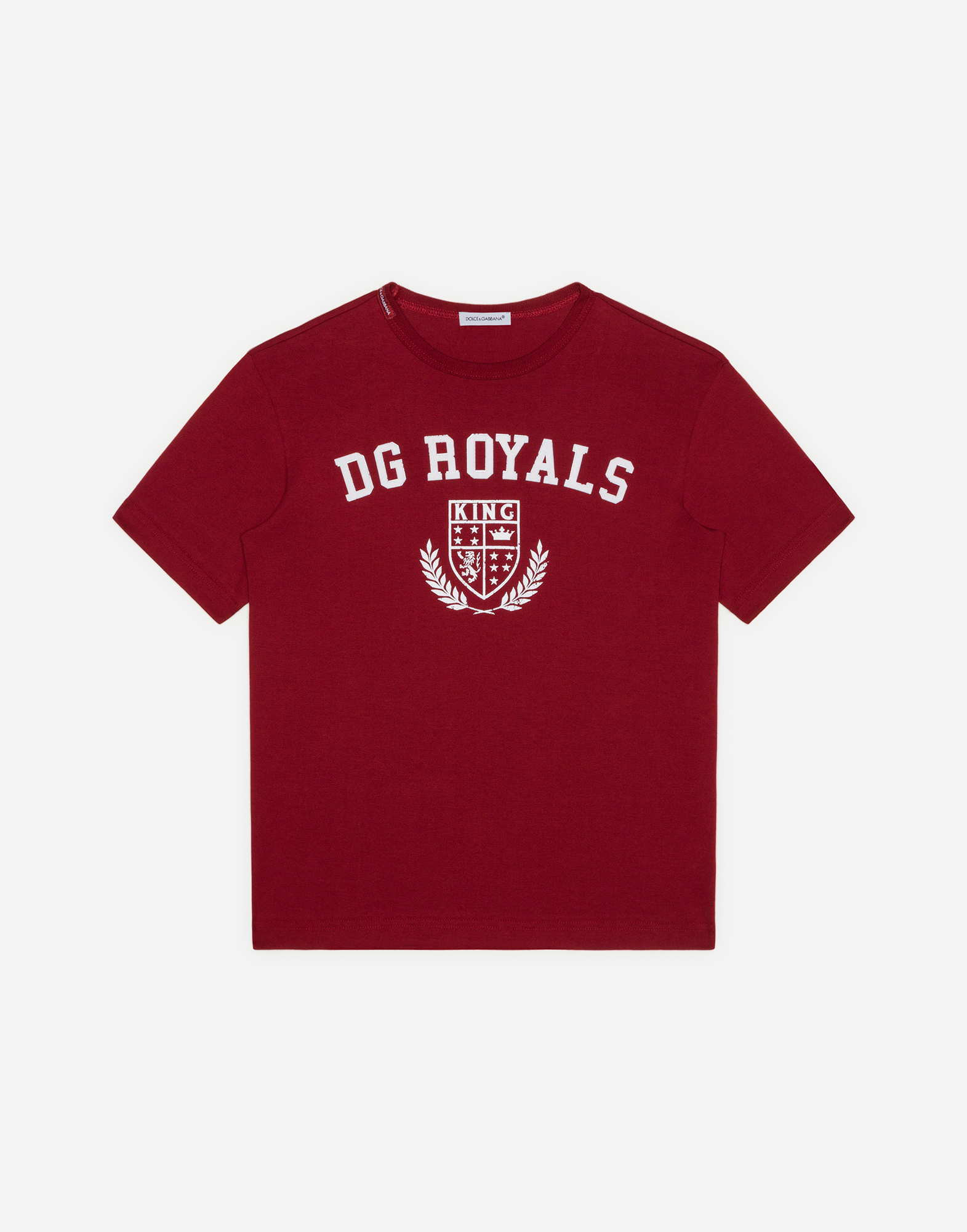 Jersey t-shirt with DG royals print