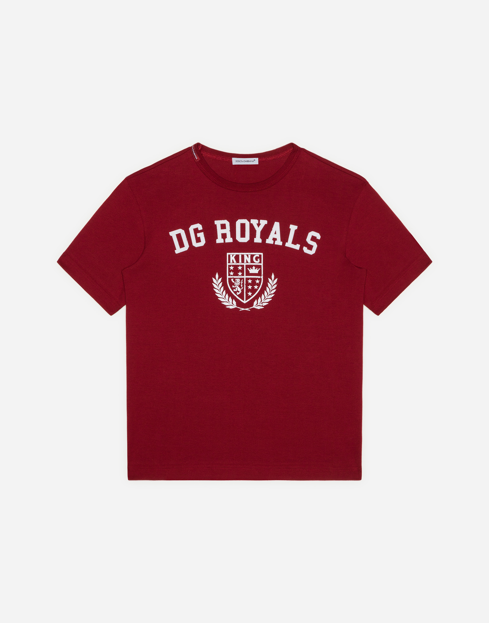 dolce gabbana red shirt