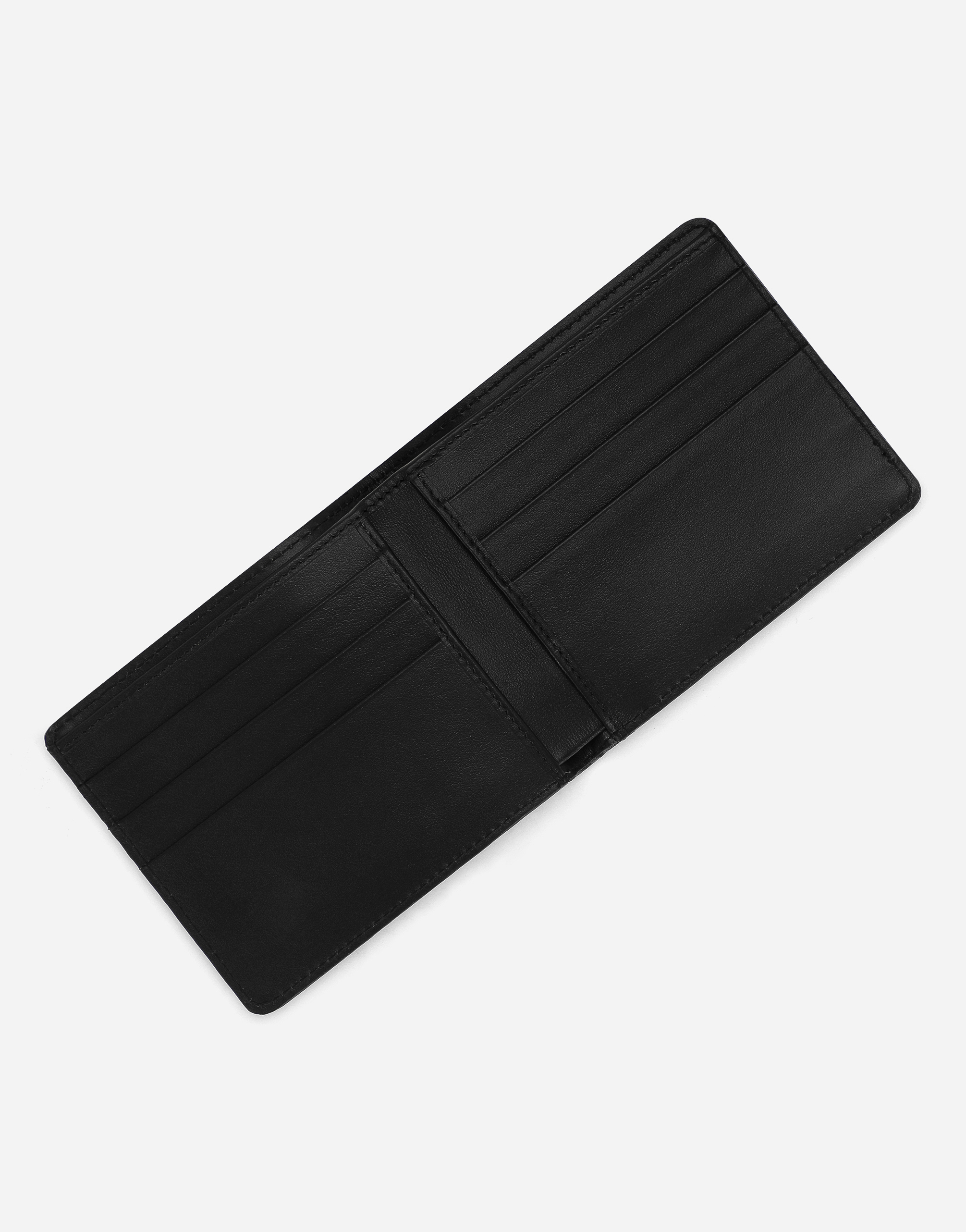 Coated jacquard bifold wallet
