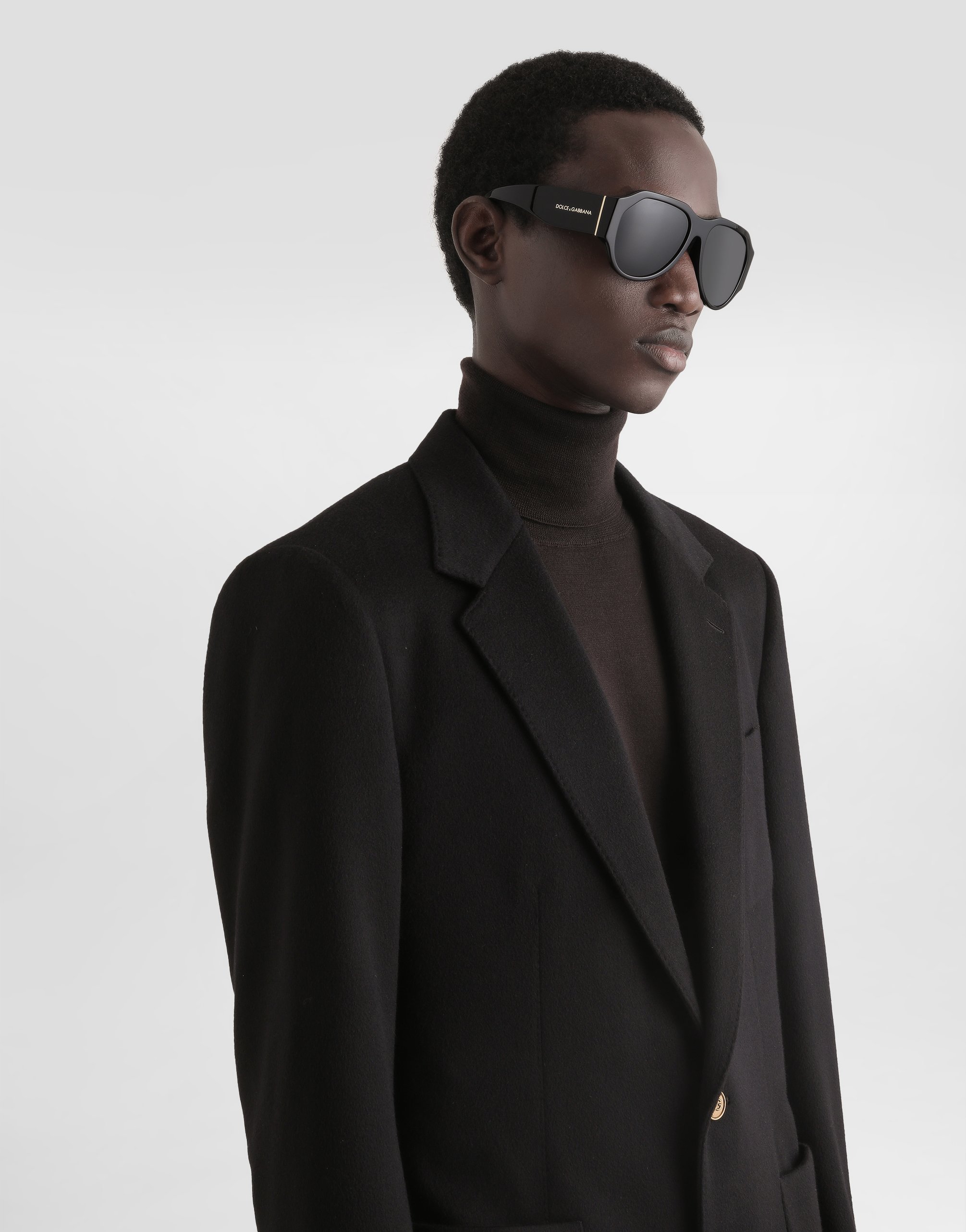 Single-breasted portofino cashmere jacket
