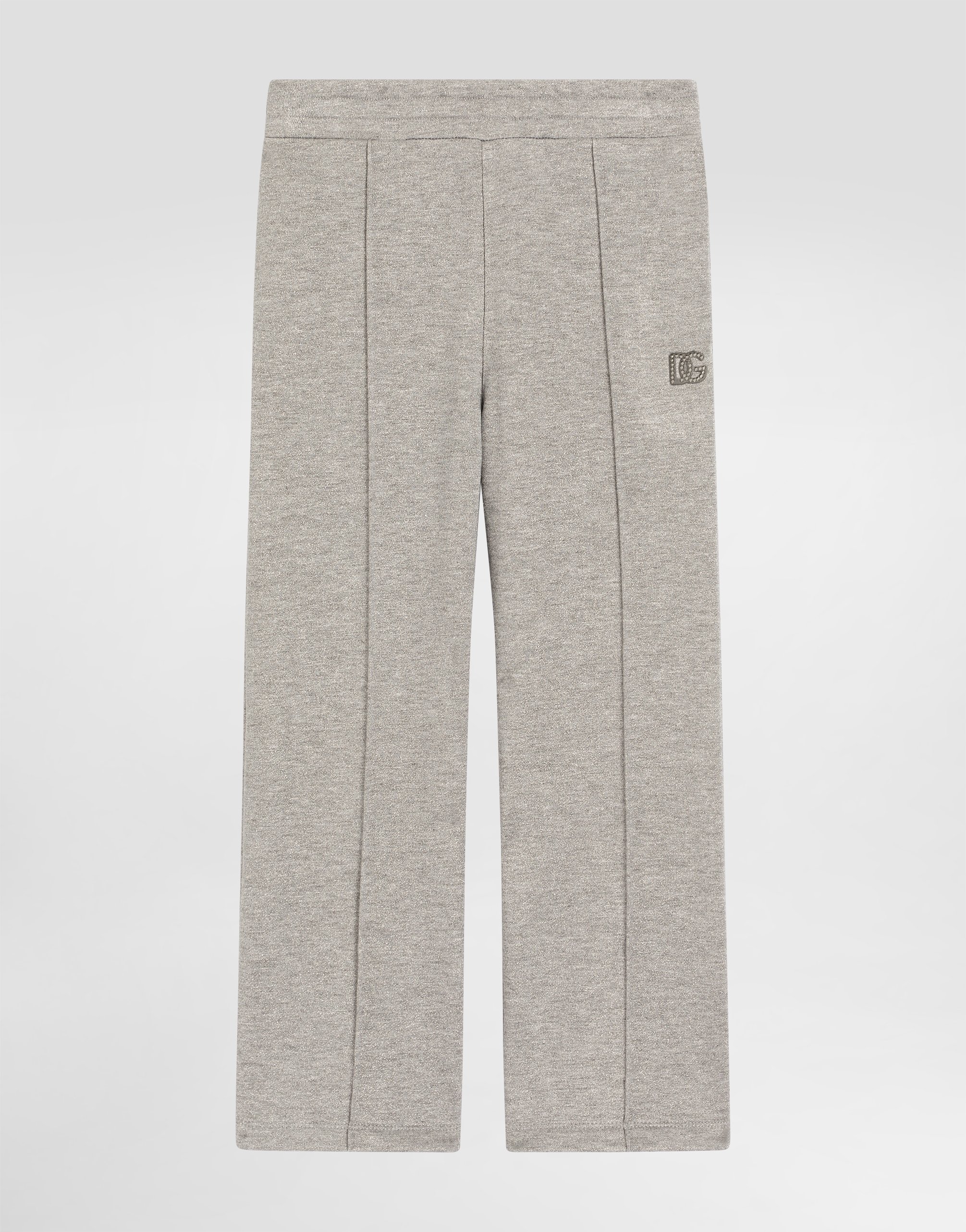 Lurex fleece trousers
