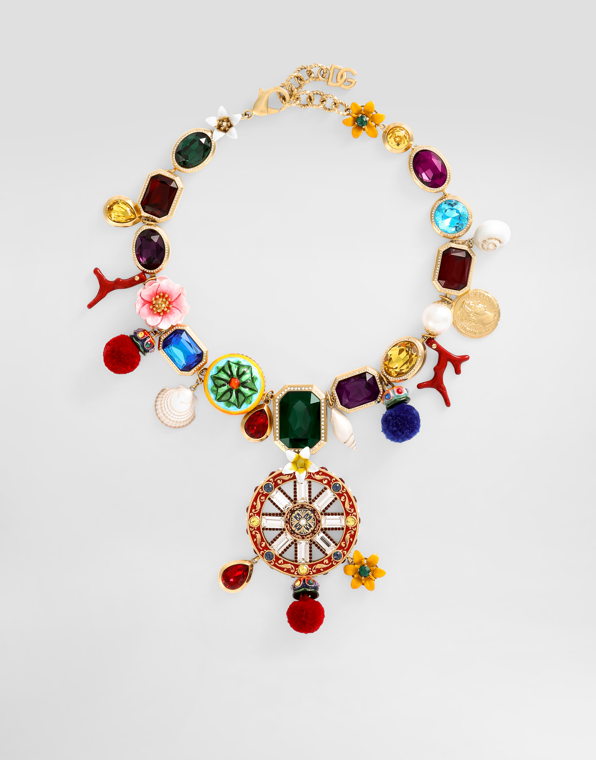 Dolce & Gabbana カレット ホイール ネックレス