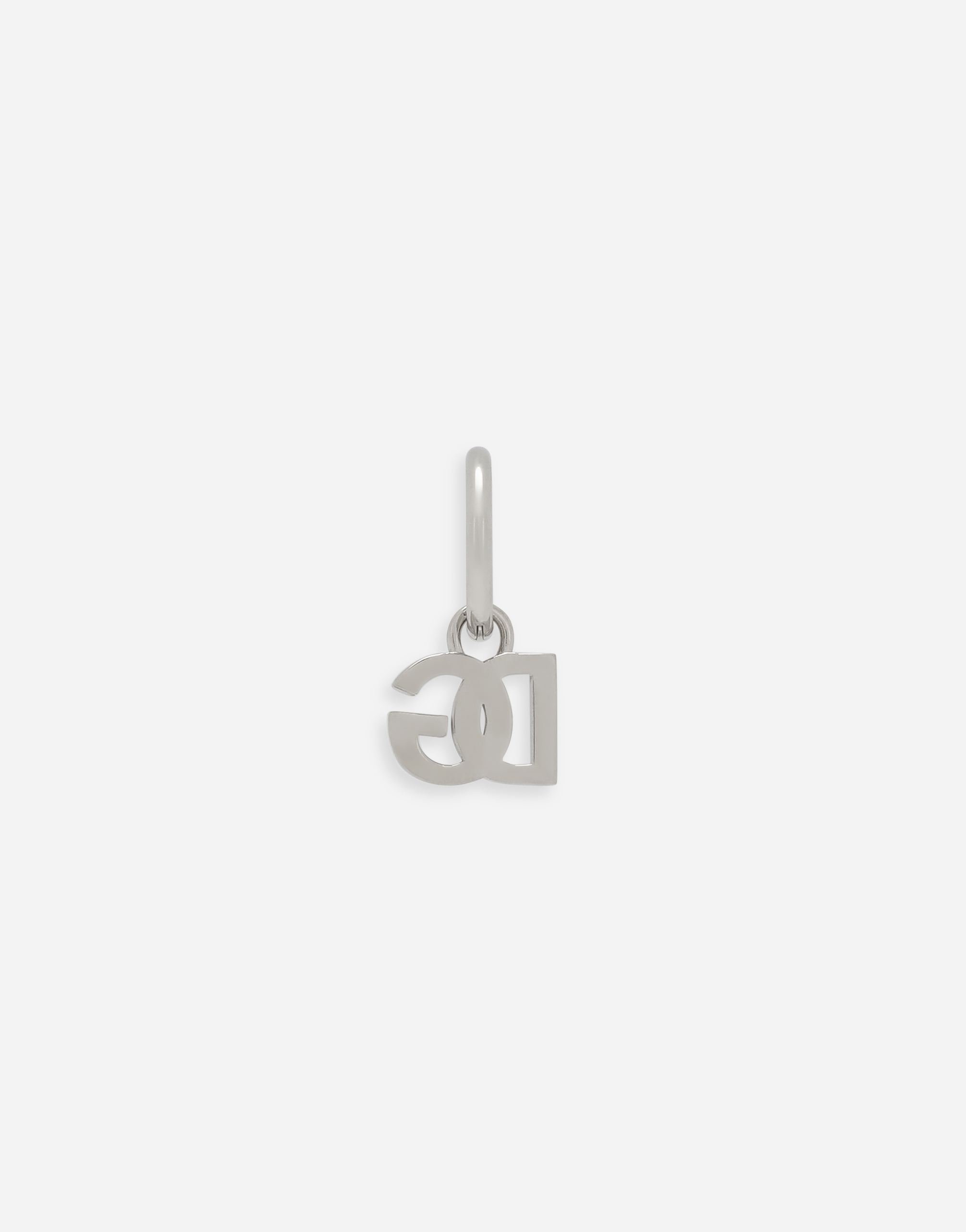 DOLCE & GABBANA SINGLE EARRING WITH DG LOGO