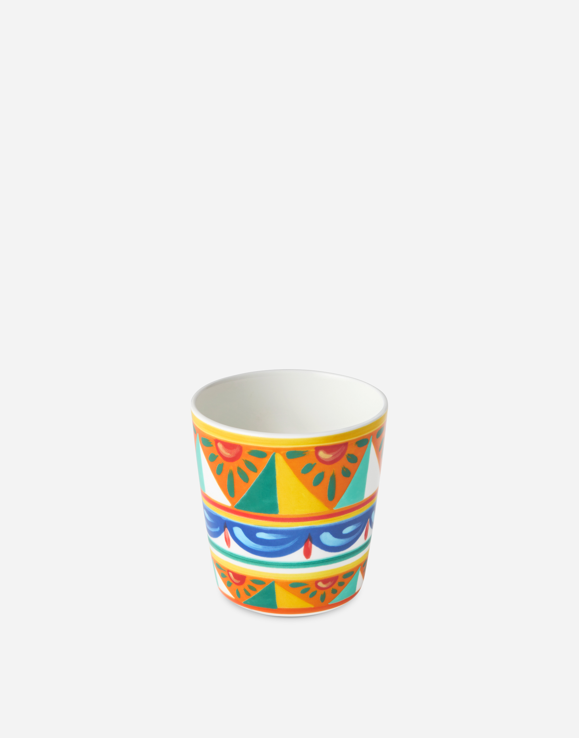 Shop Dolce & Gabbana Fine Porcelain Glass In Multicolor