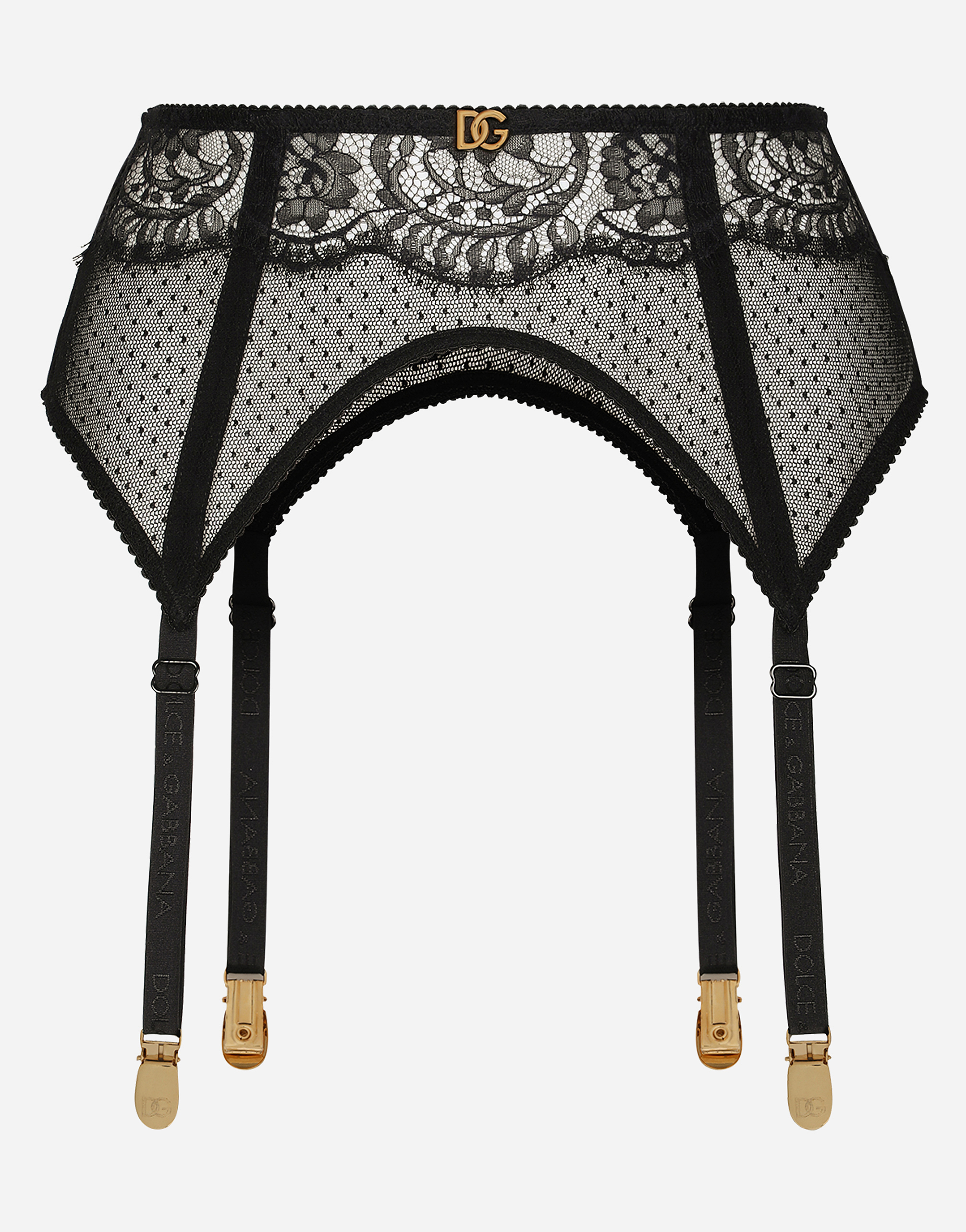 Dolce & Gabbana Reggicalze - Woman Socks And Tights Black