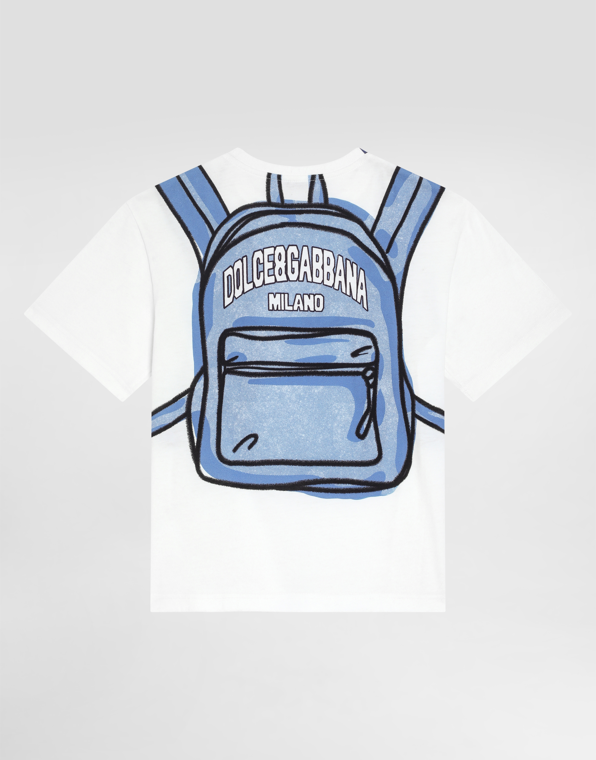 Jerseyt-shirt with backpack print