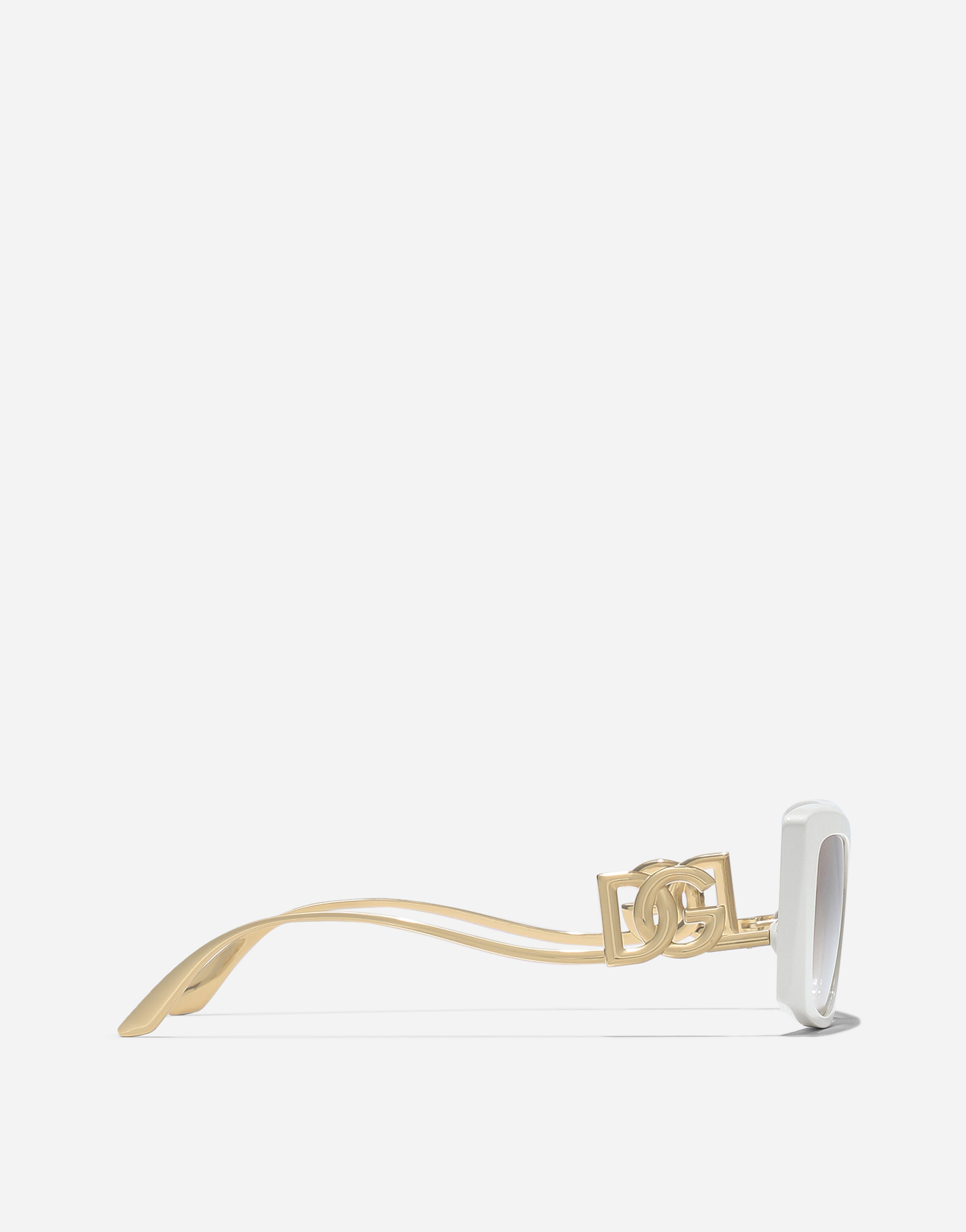Dolce & Gabbana Dg Diva Sunglasses In White