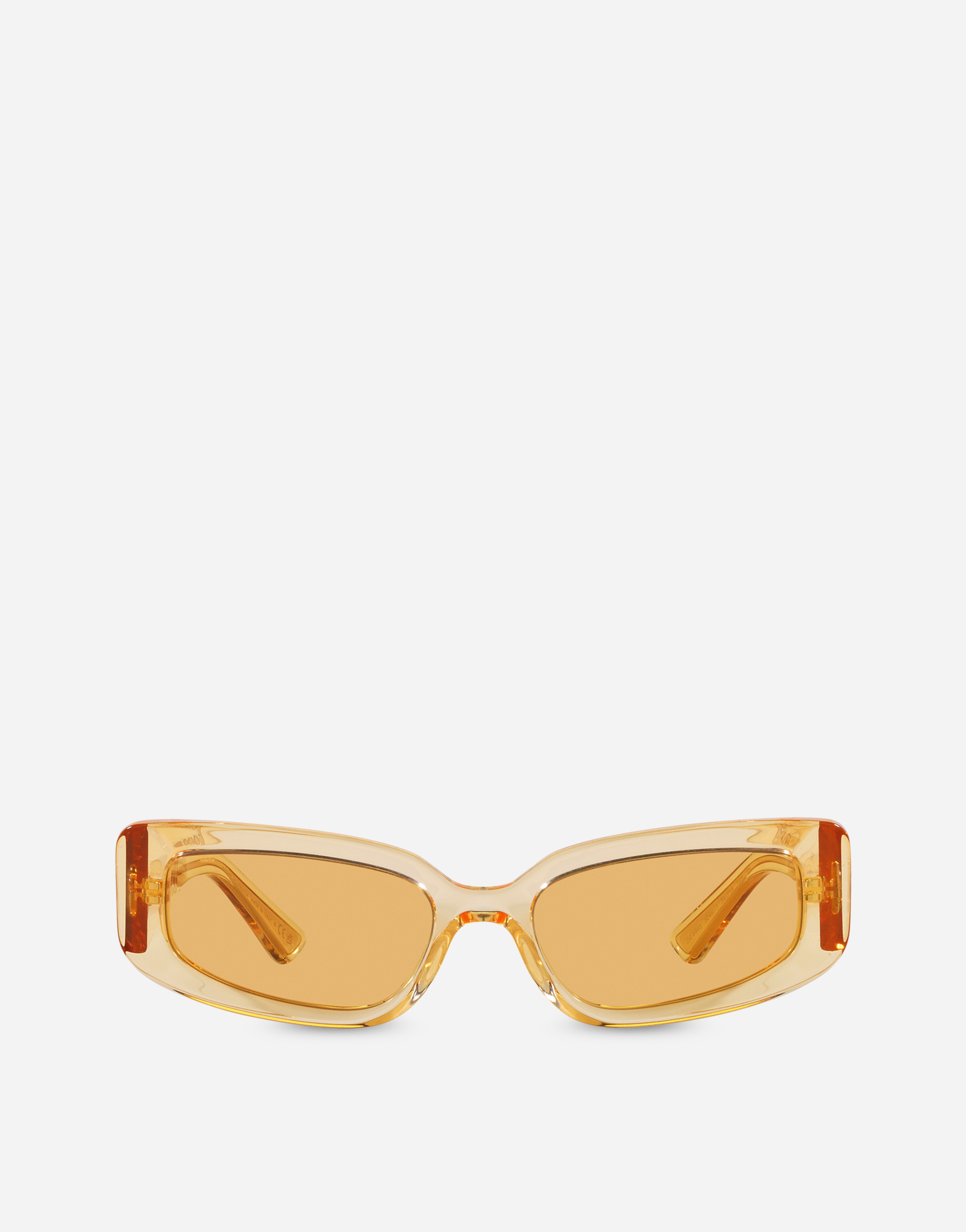 Dolce & Gabbana Dg Essentials Sunglasses In Orange