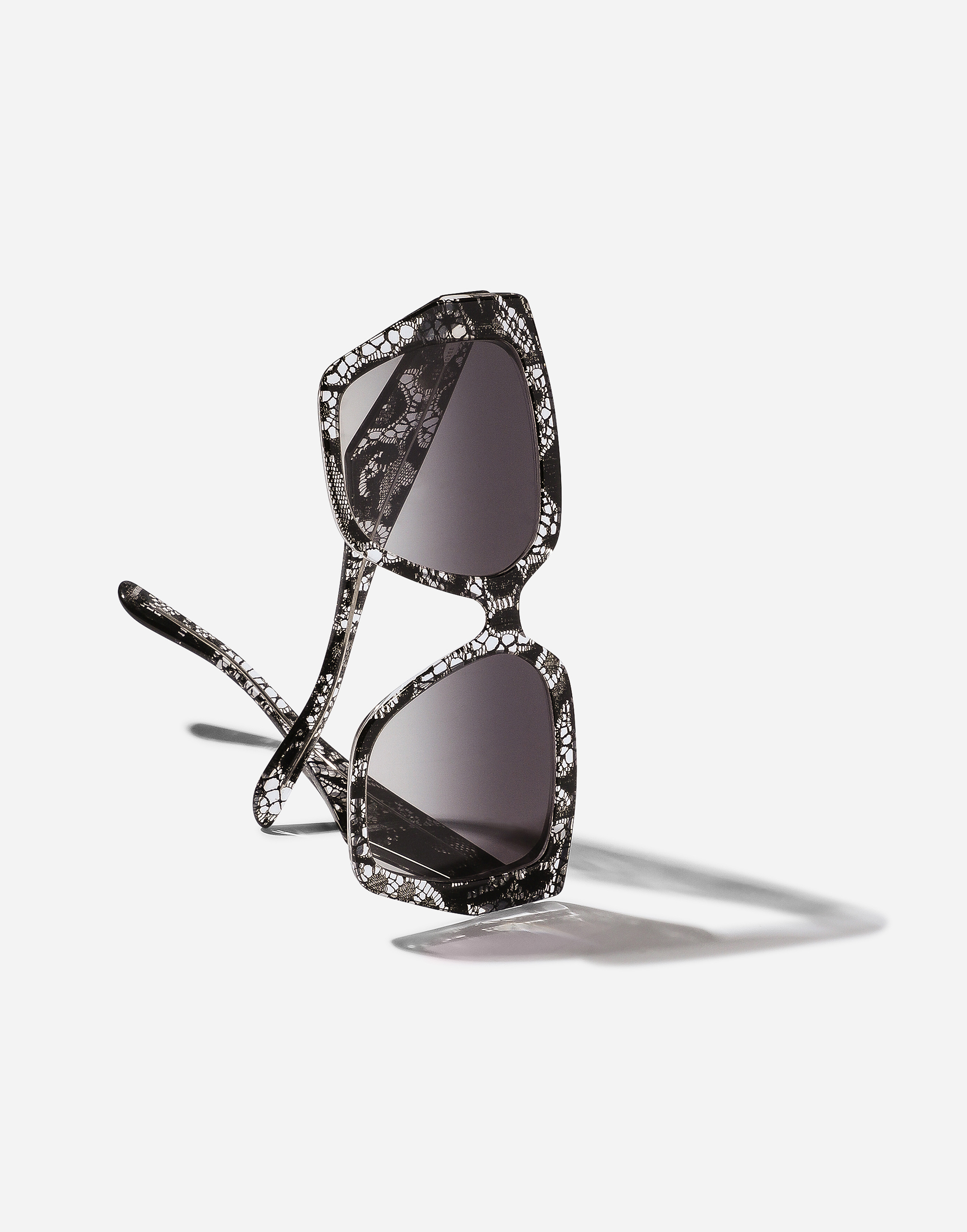 DOLCE & GABBANA DG CROSSED SUNGLASSES