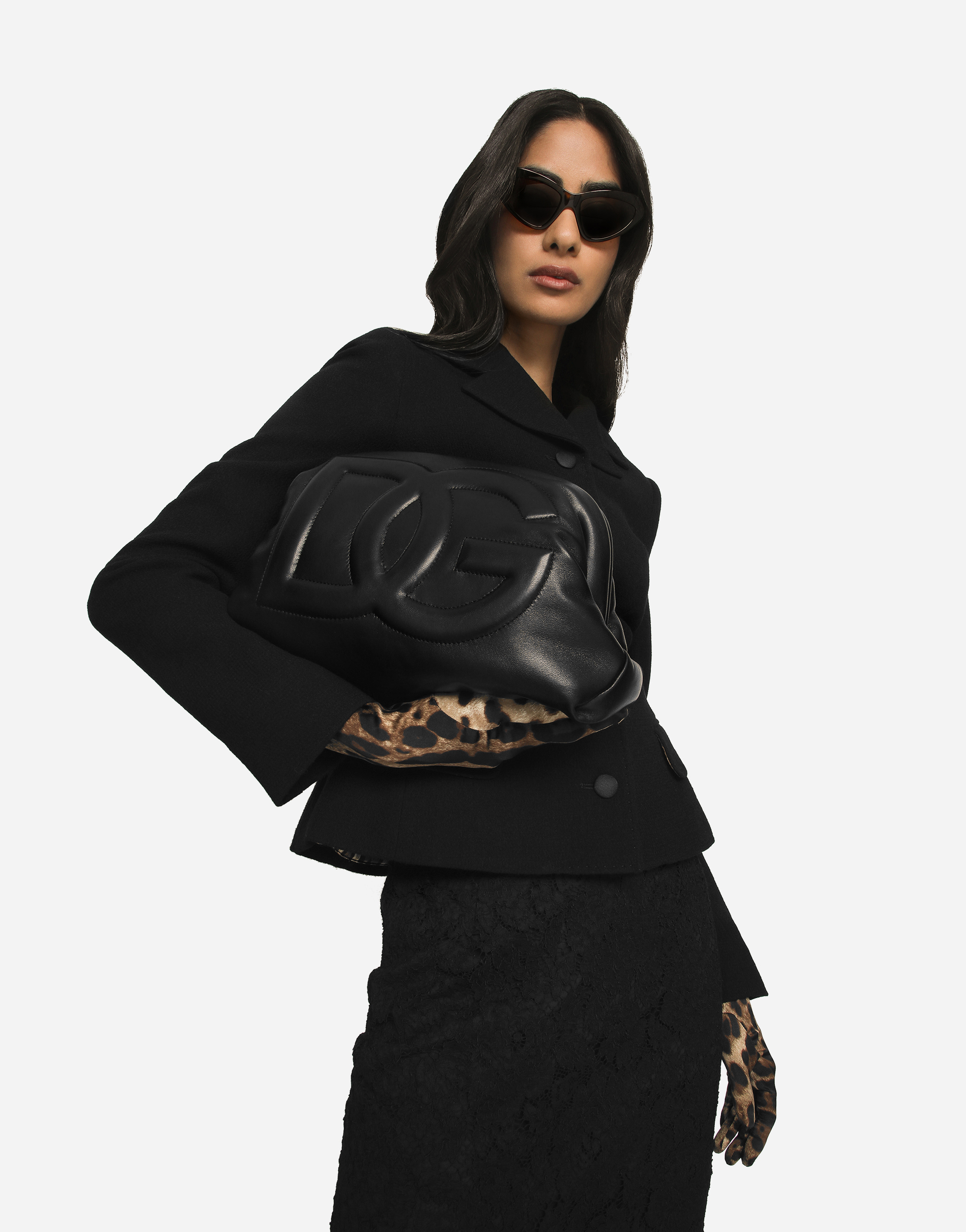 DOLCE & GABBANA DG LOGO CLUTCH