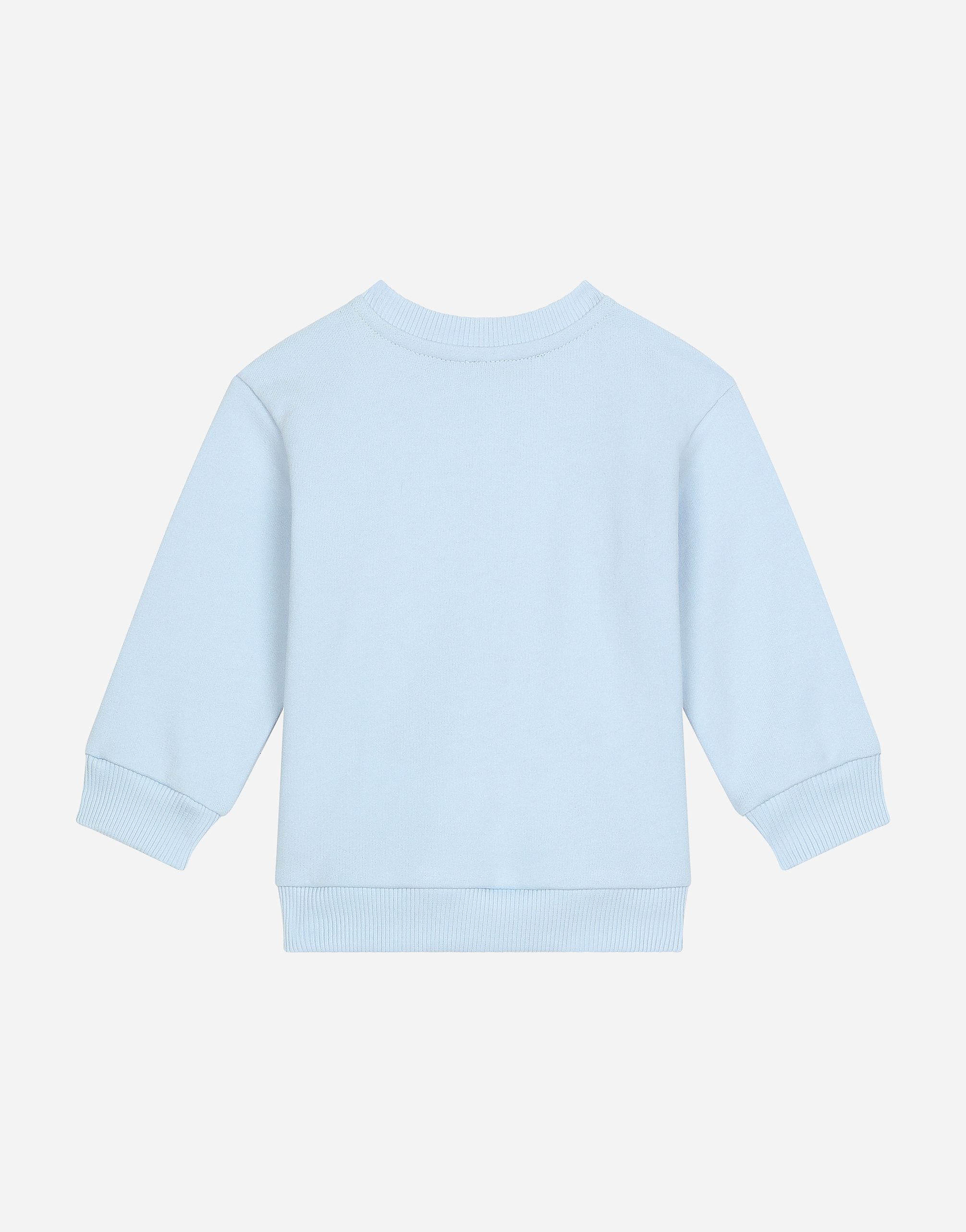  Dolce & Gabbana Jersey Sweatshirt With Dg Logo - Mann Tops Grau 12/18 Months 
