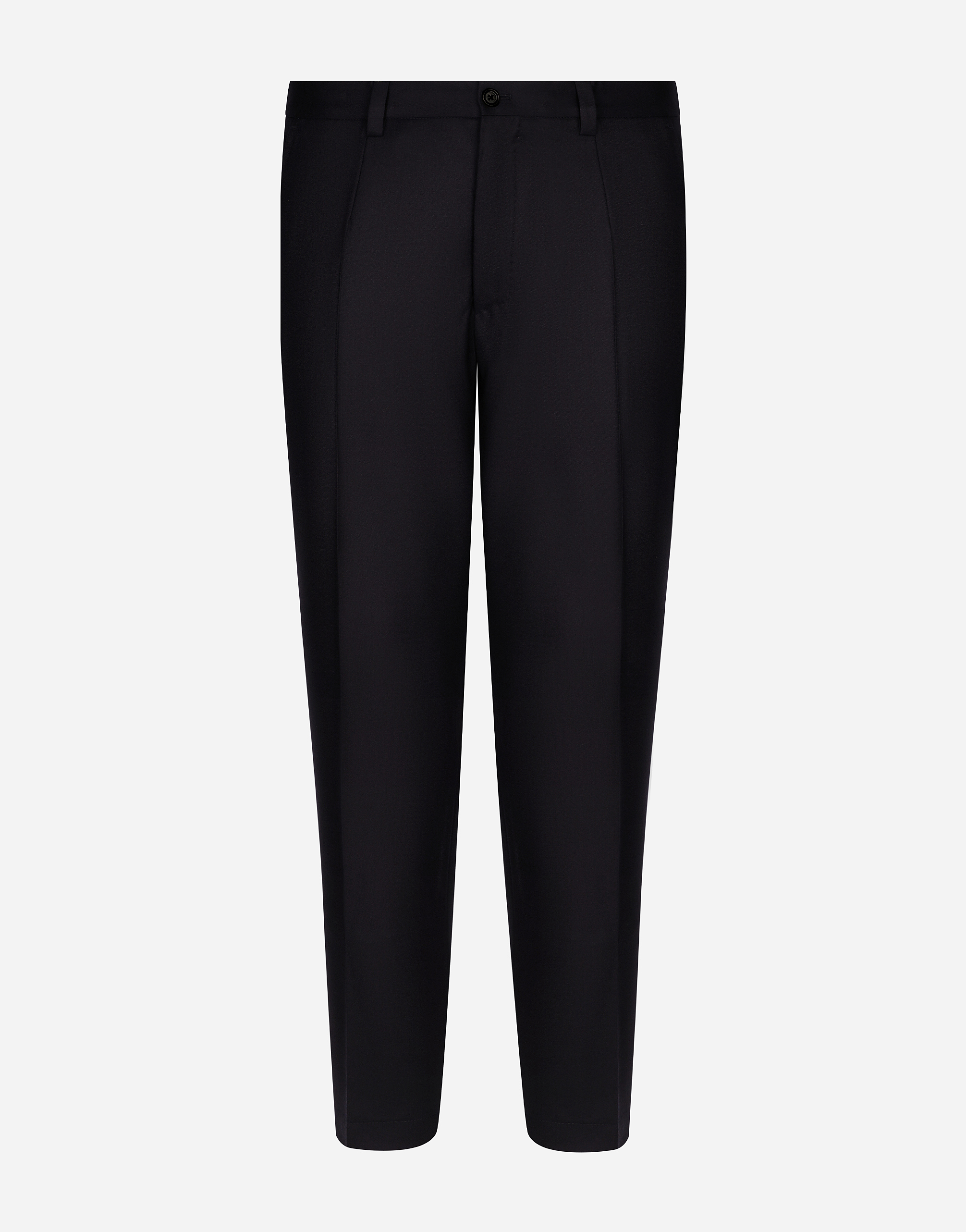 Dolce & Gabbana Tailored Flannel Pants - Man Pants And Shorts Blue