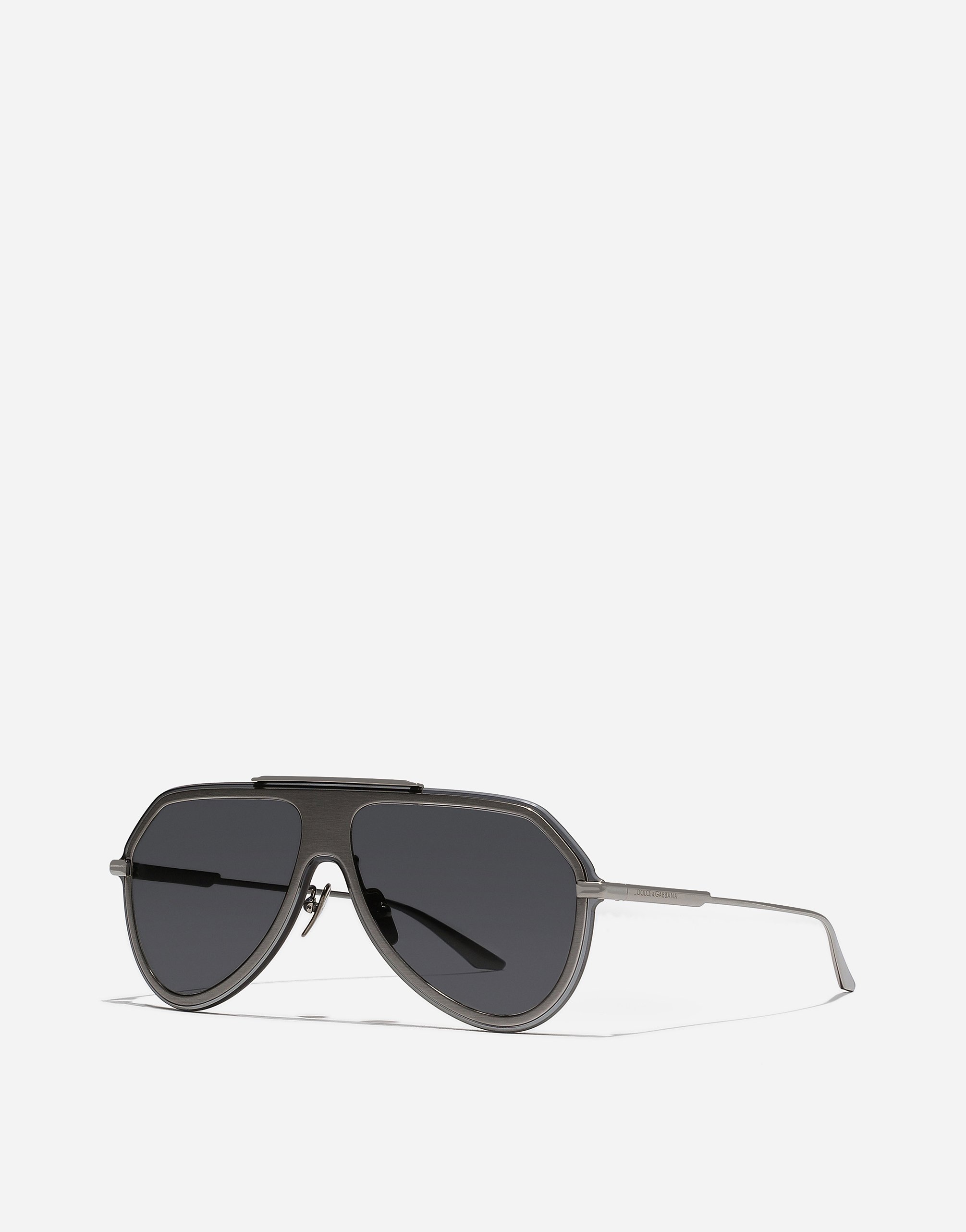 Dolce & Gabbana Dg Metal Classic Sunglasses In Matte Silver