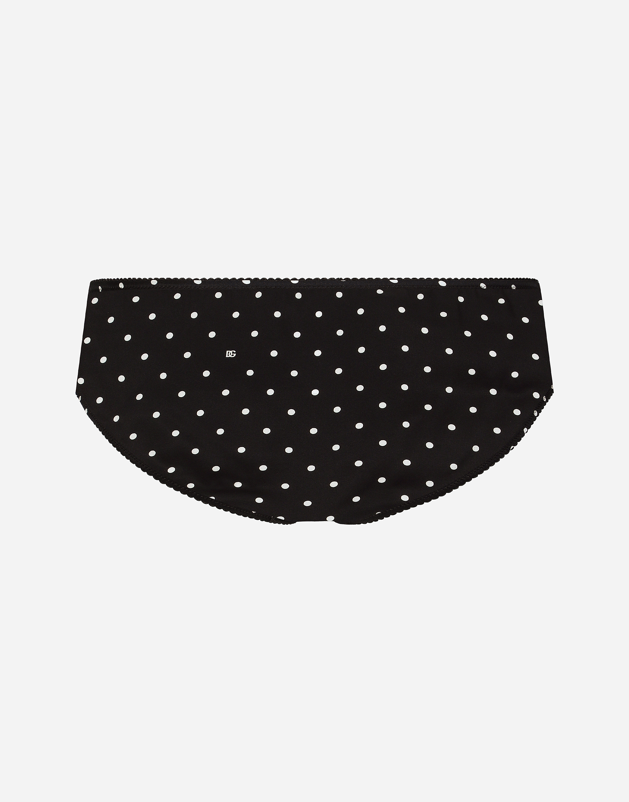 Dolce & Gabbana Polka-dot Silk-blend Briefs In プリ