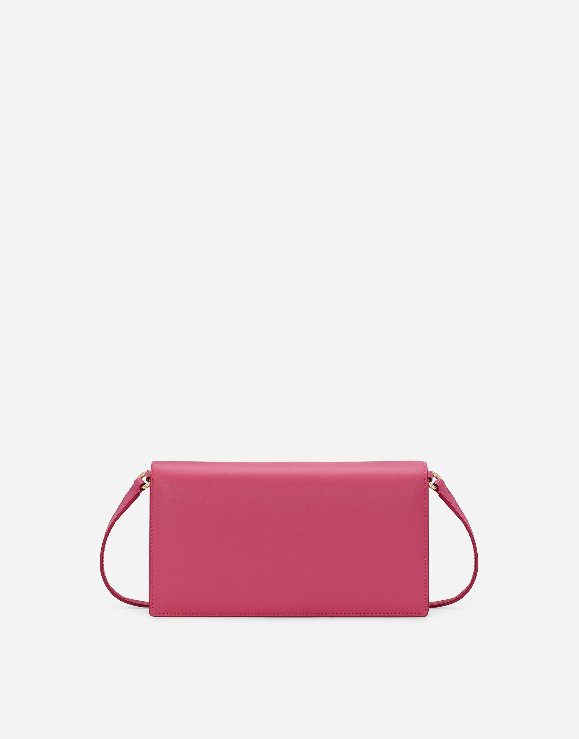 Shop Dolce & Gabbana Dg Logo Phone Bag In Lilac