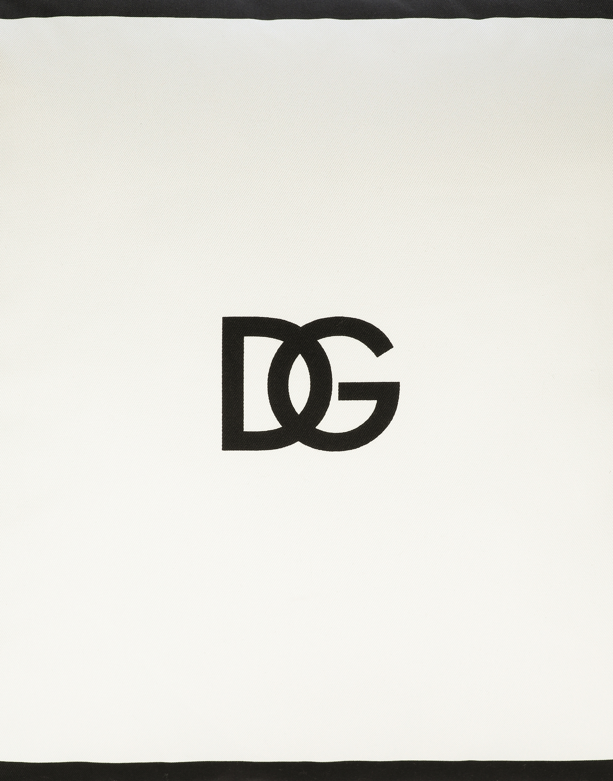 Dolce & Gabbana Cotton Gabardine Cushion Large In Multicolor