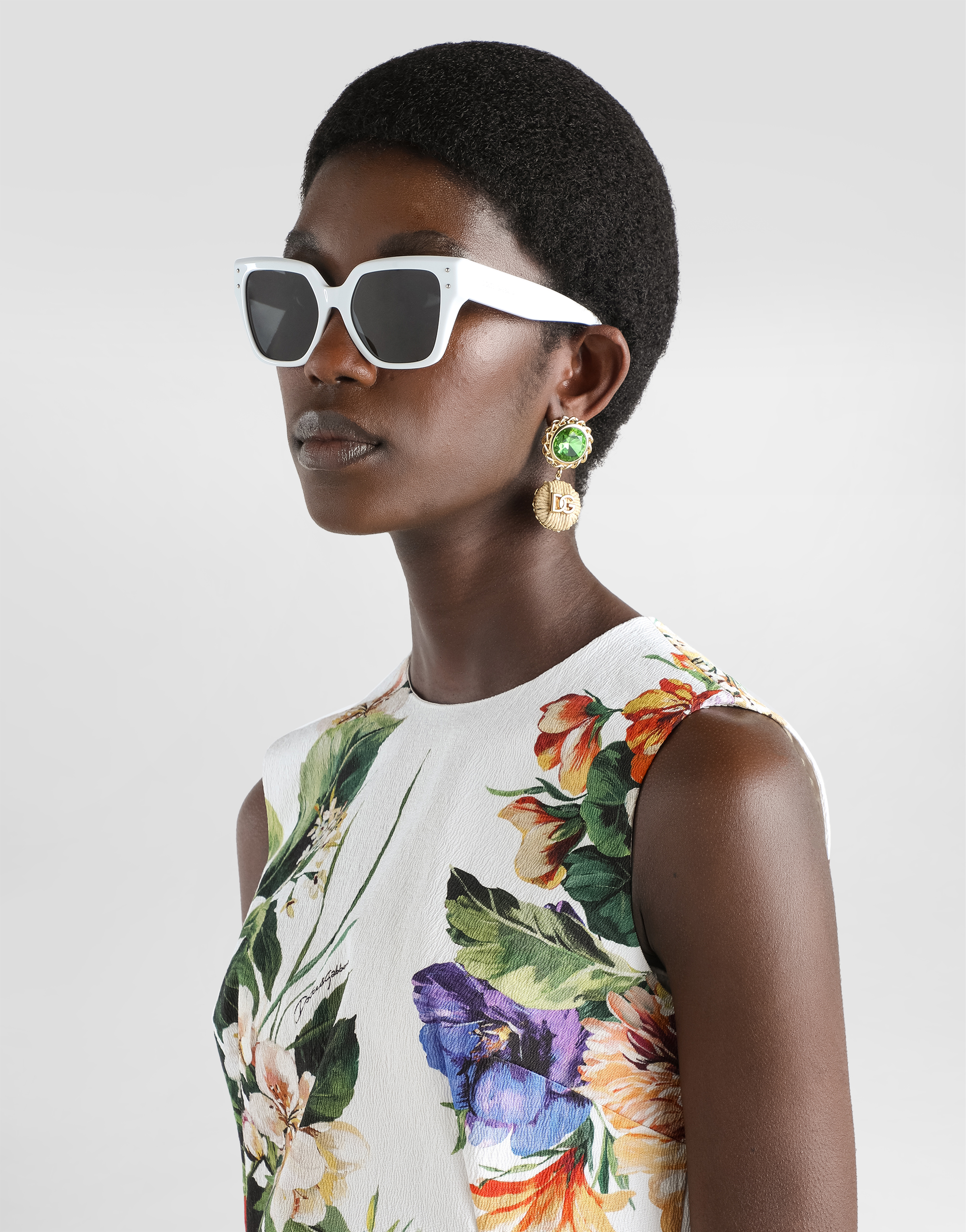 Dolce & Gabbana Floral-print Blouse