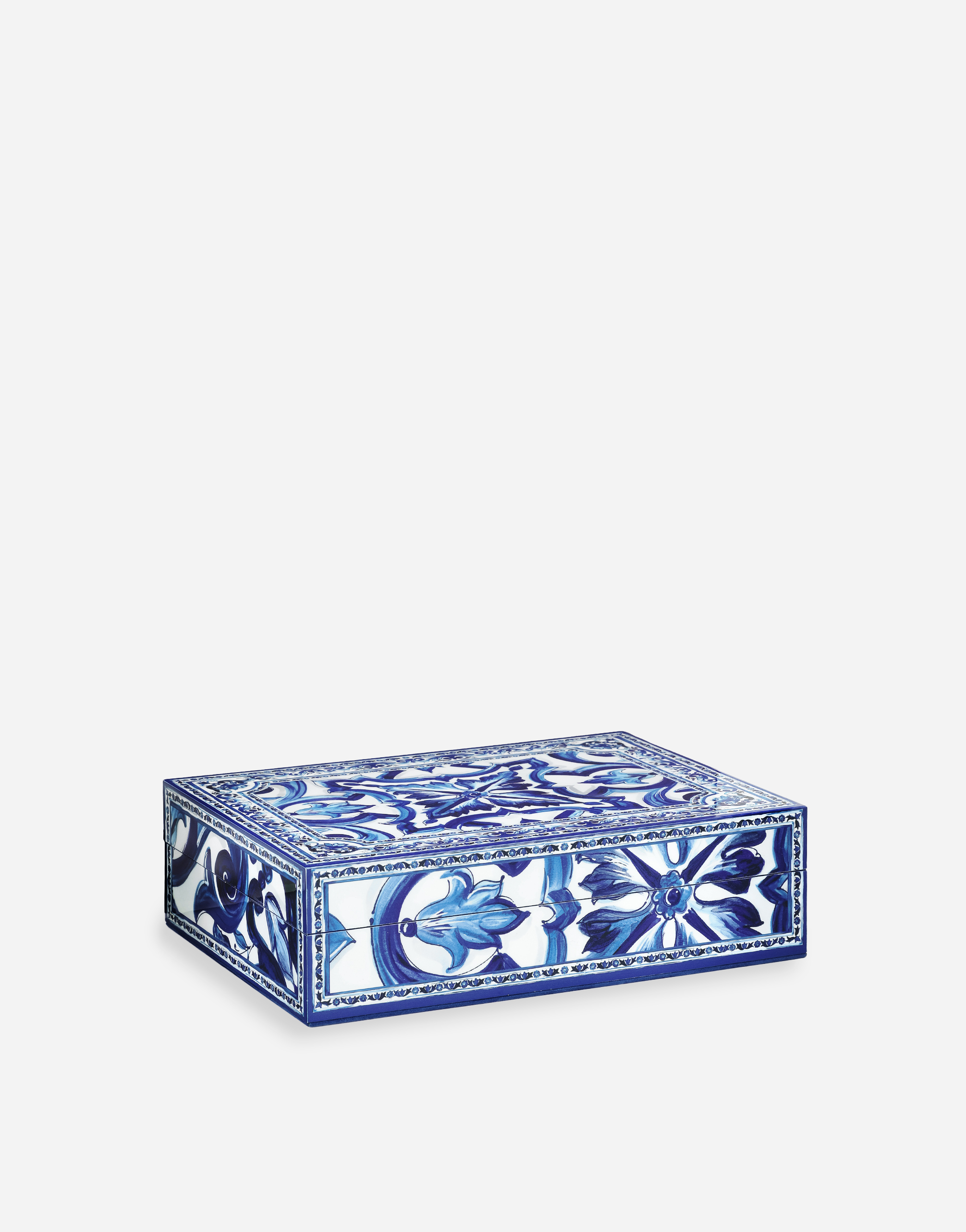 Large Decorated Plexiglass Box