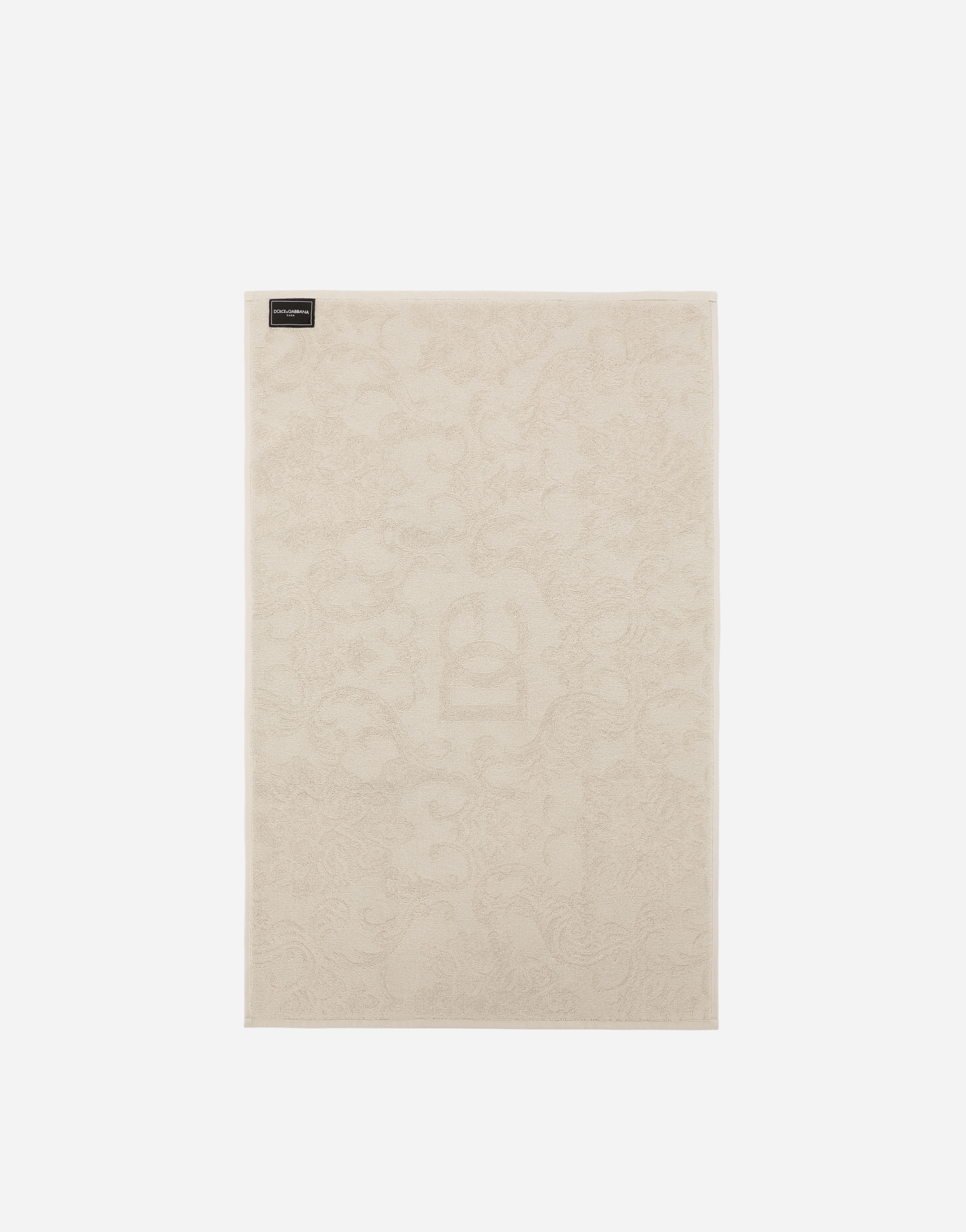 Dolce & Gabbana Cotton Terry Bath Mat In Multicolor