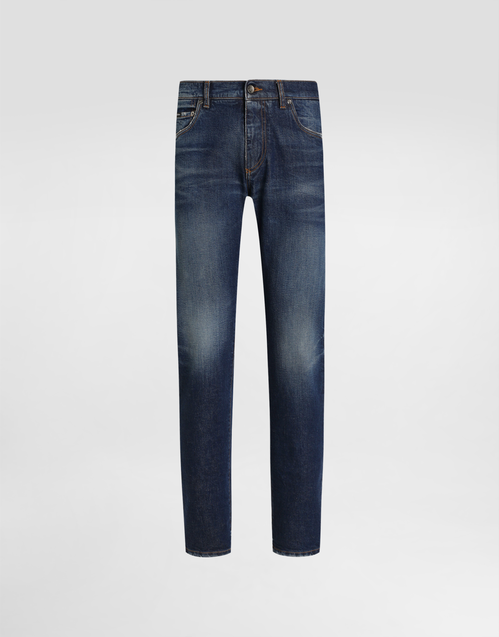 Denim trousers in Multicolor for Men | Dolce&Gabbana® US