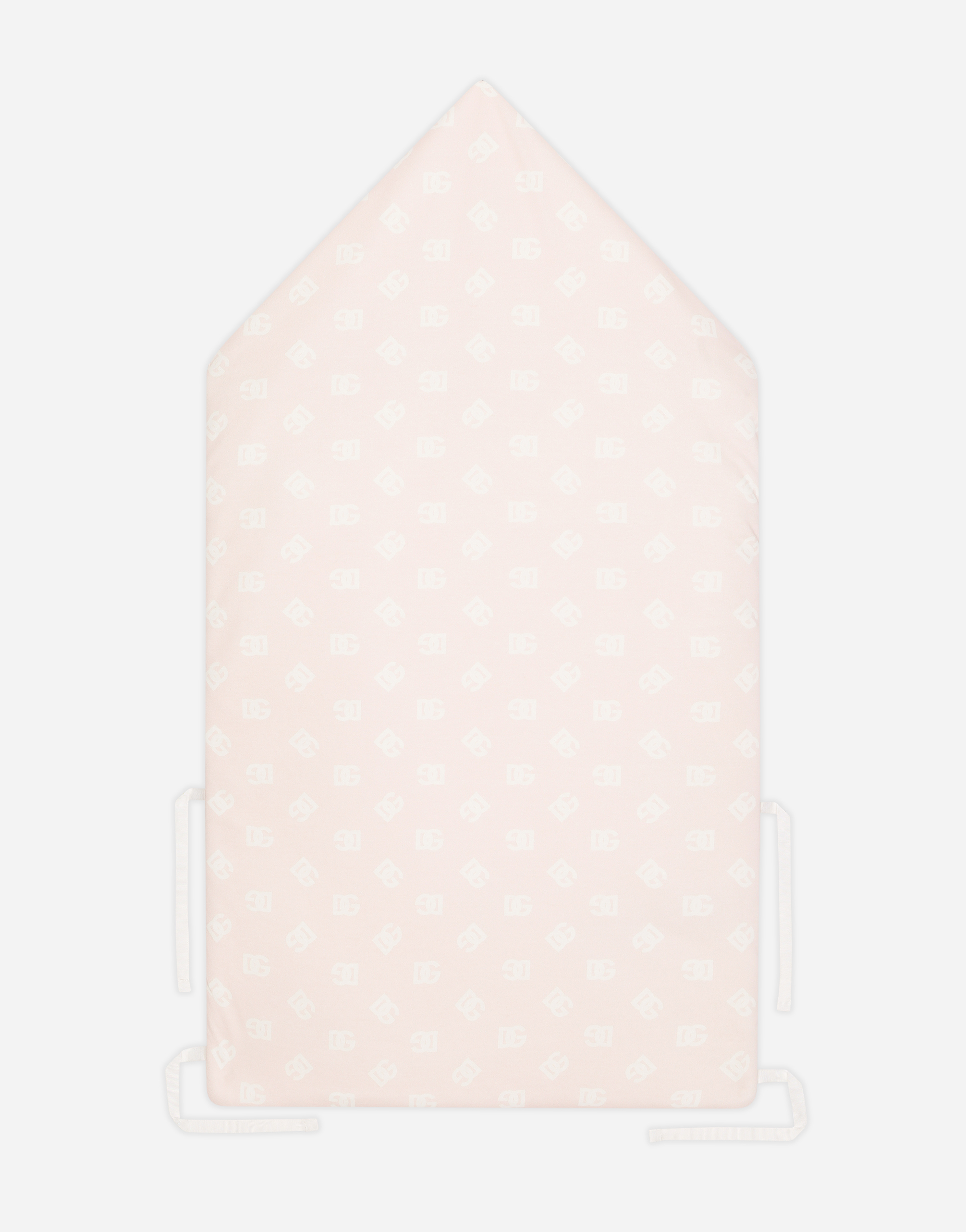 DOLCE & GABBANA JERSEY SLEEP SACK WITH DG LOGO PRINT