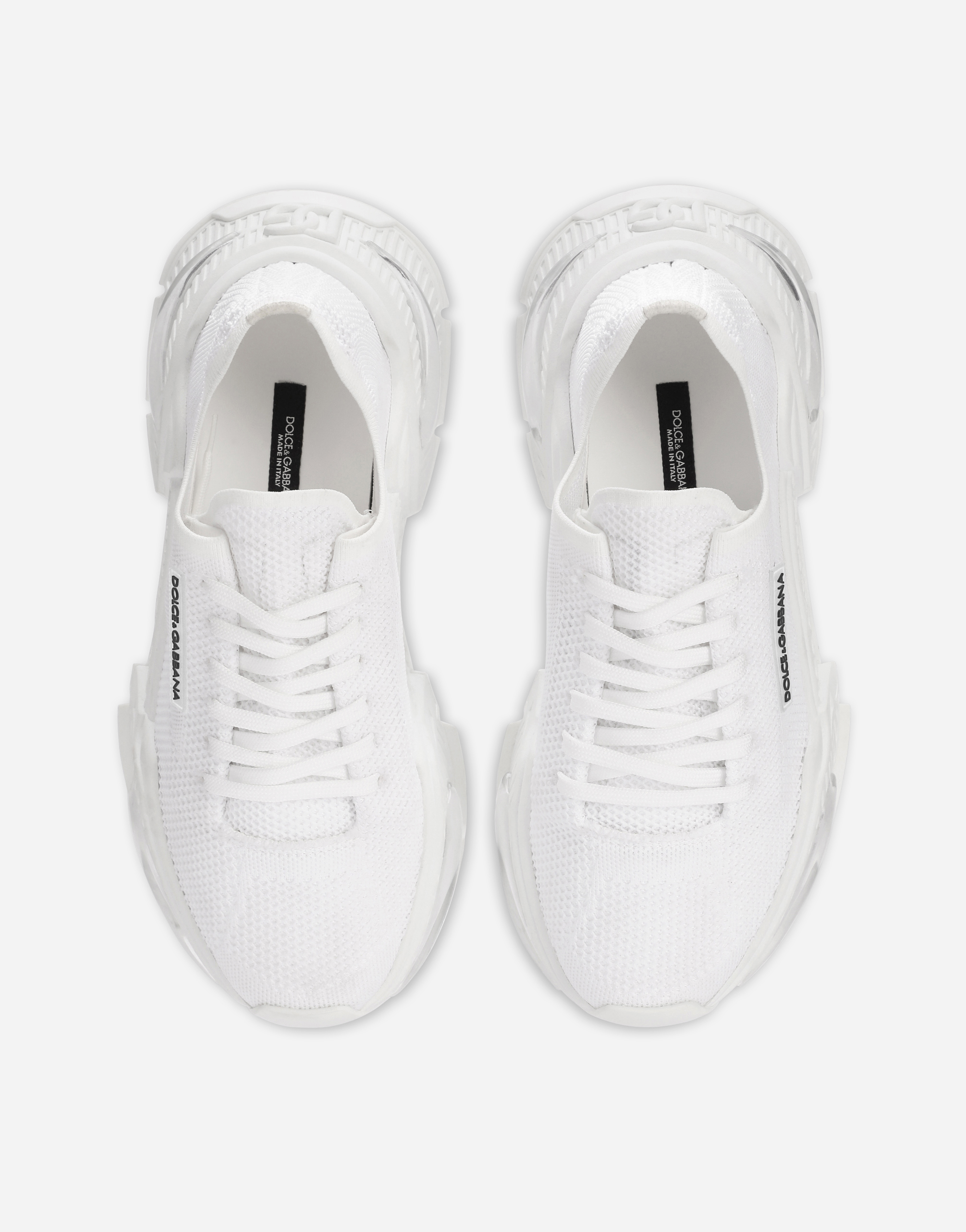 DOLCE & GABBANA STRETCH KNIT DAYMASTER SNEAKERS