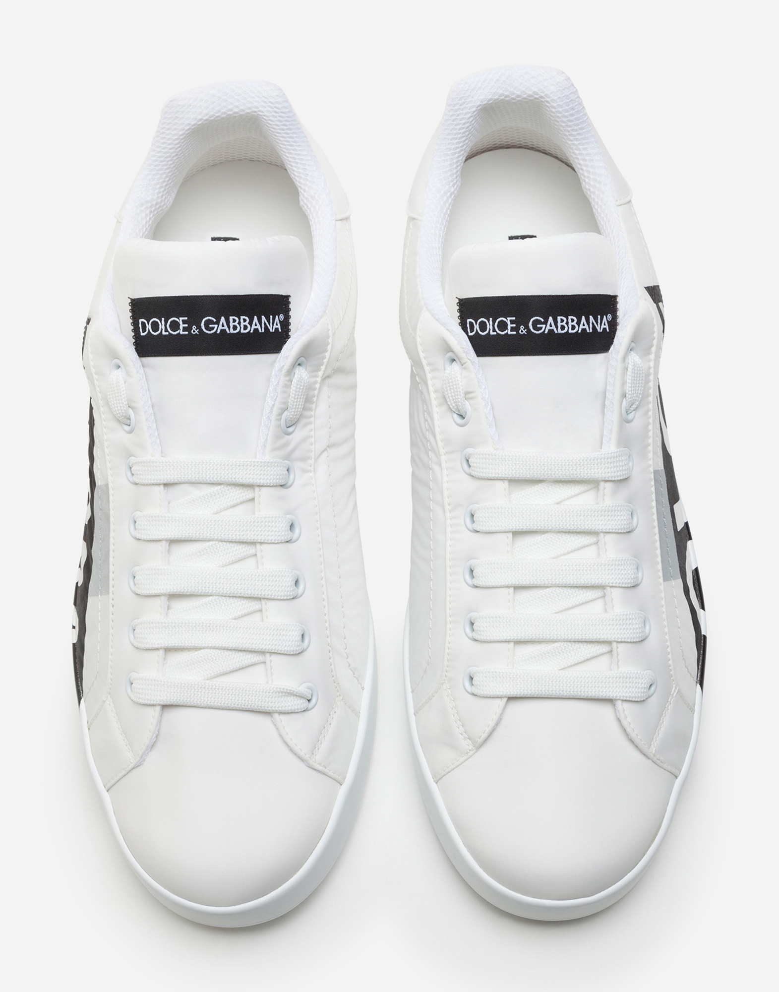 black and white dolce gabbana sneakers
