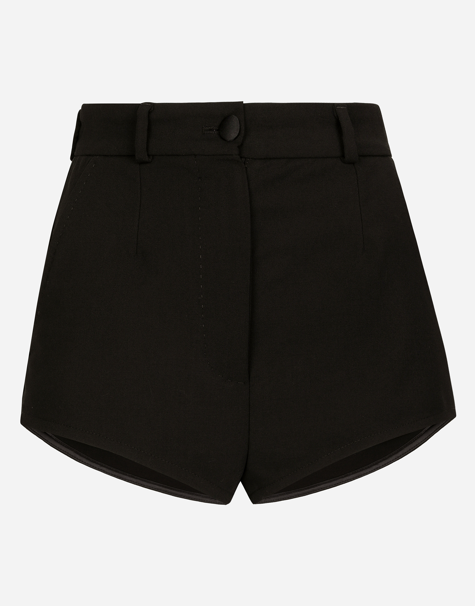 Dolce & Gabbana Klassische Shorts Mit Hohem Bund In Black