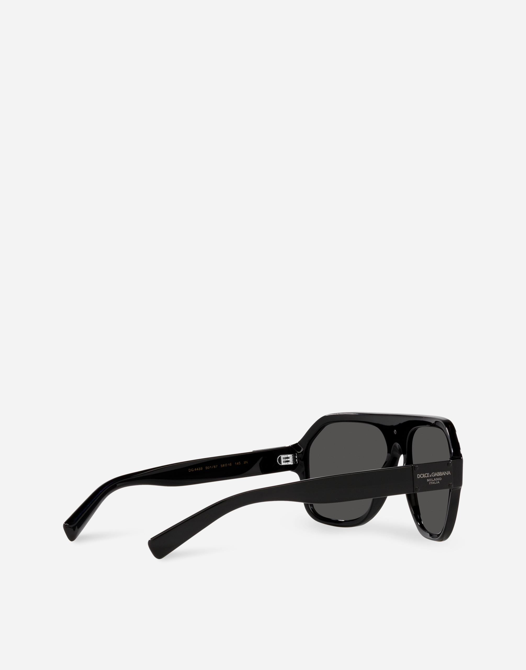 DOLCE & GABBANA DG PLAQUE SUNGLASSES