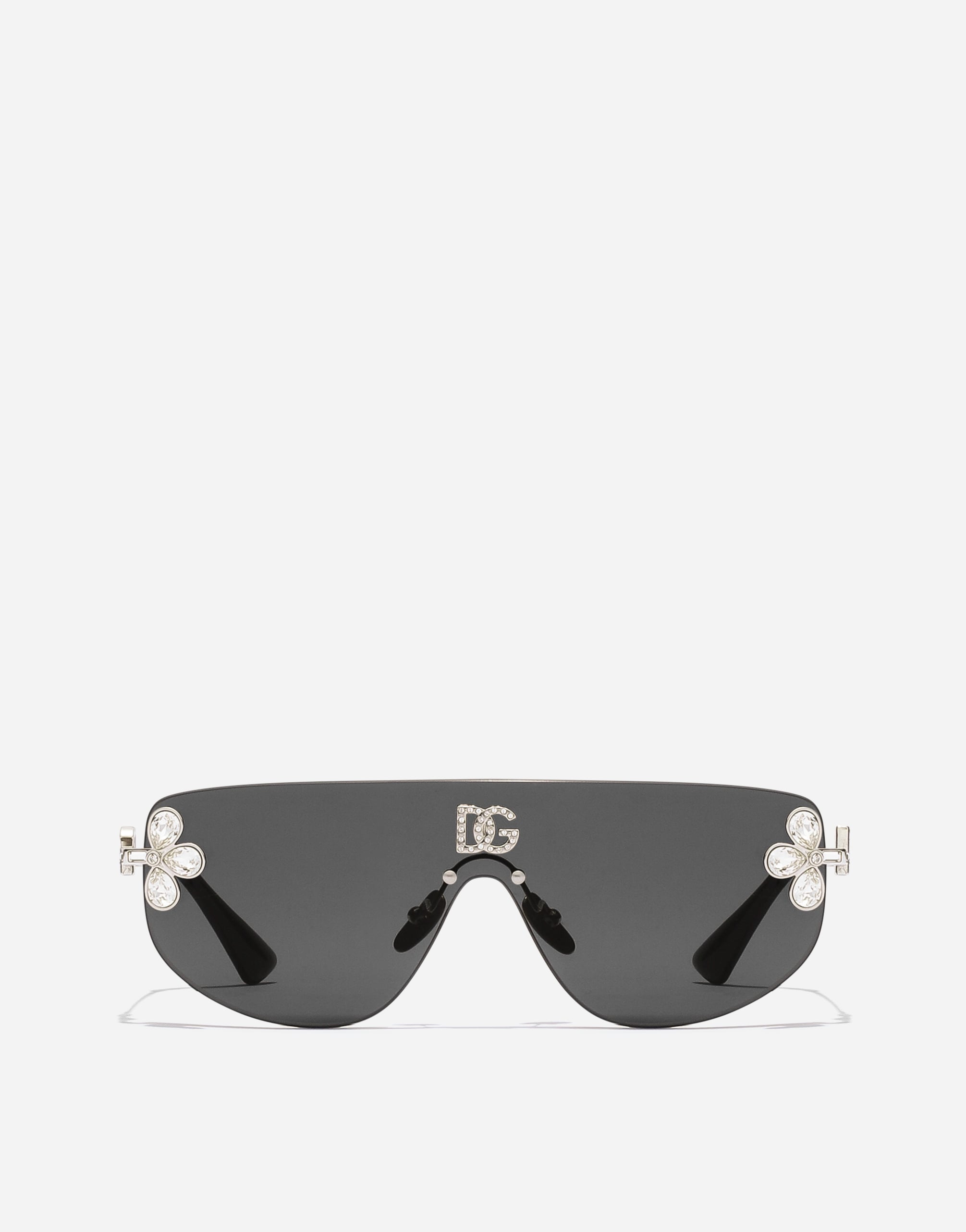 新品未使用DOLCE&GABBANA サングラスDG4247-B-F Silverのウィメンズ DG クリスタル サングラス | Dolce&Gabbana®