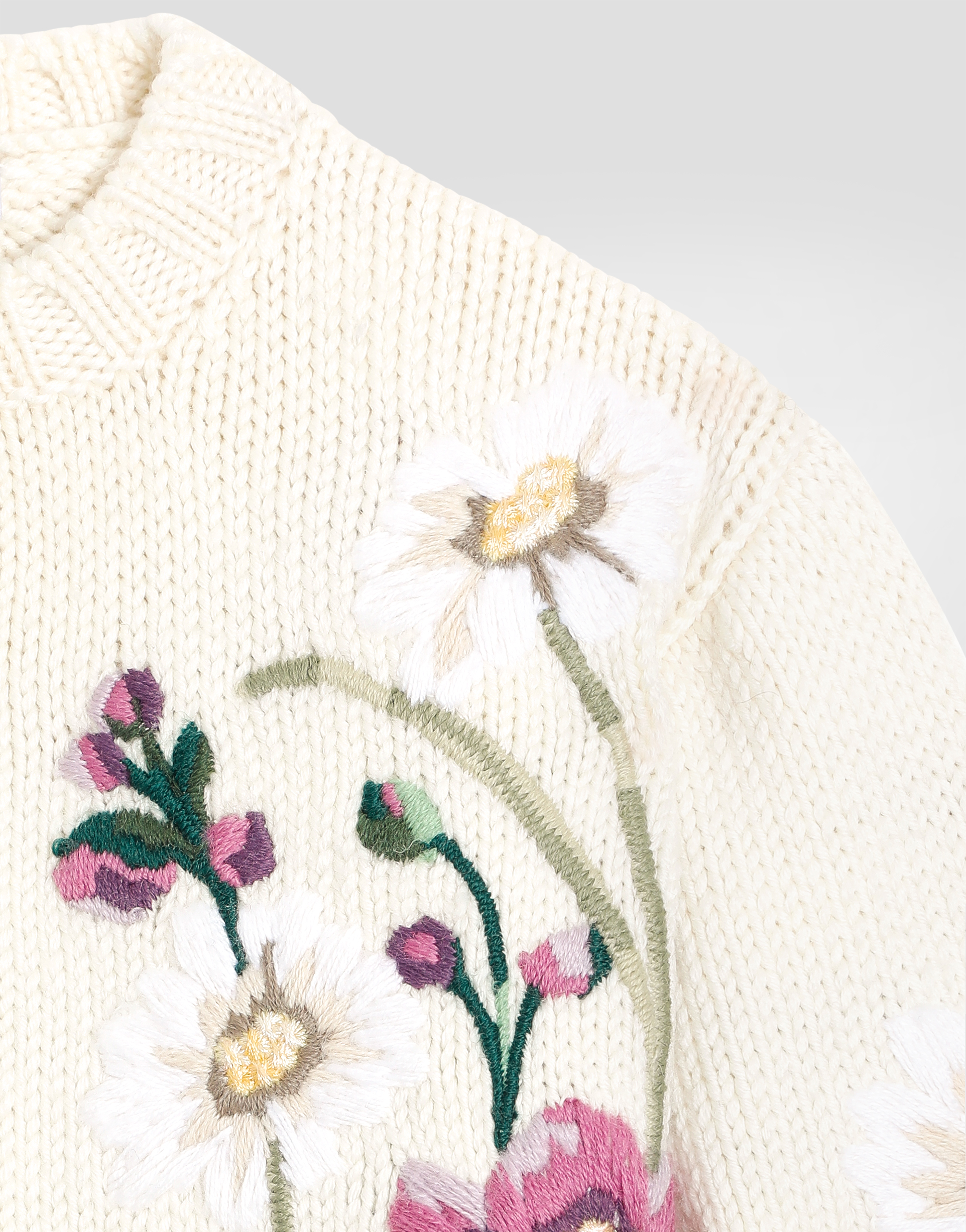 Wool cardigan