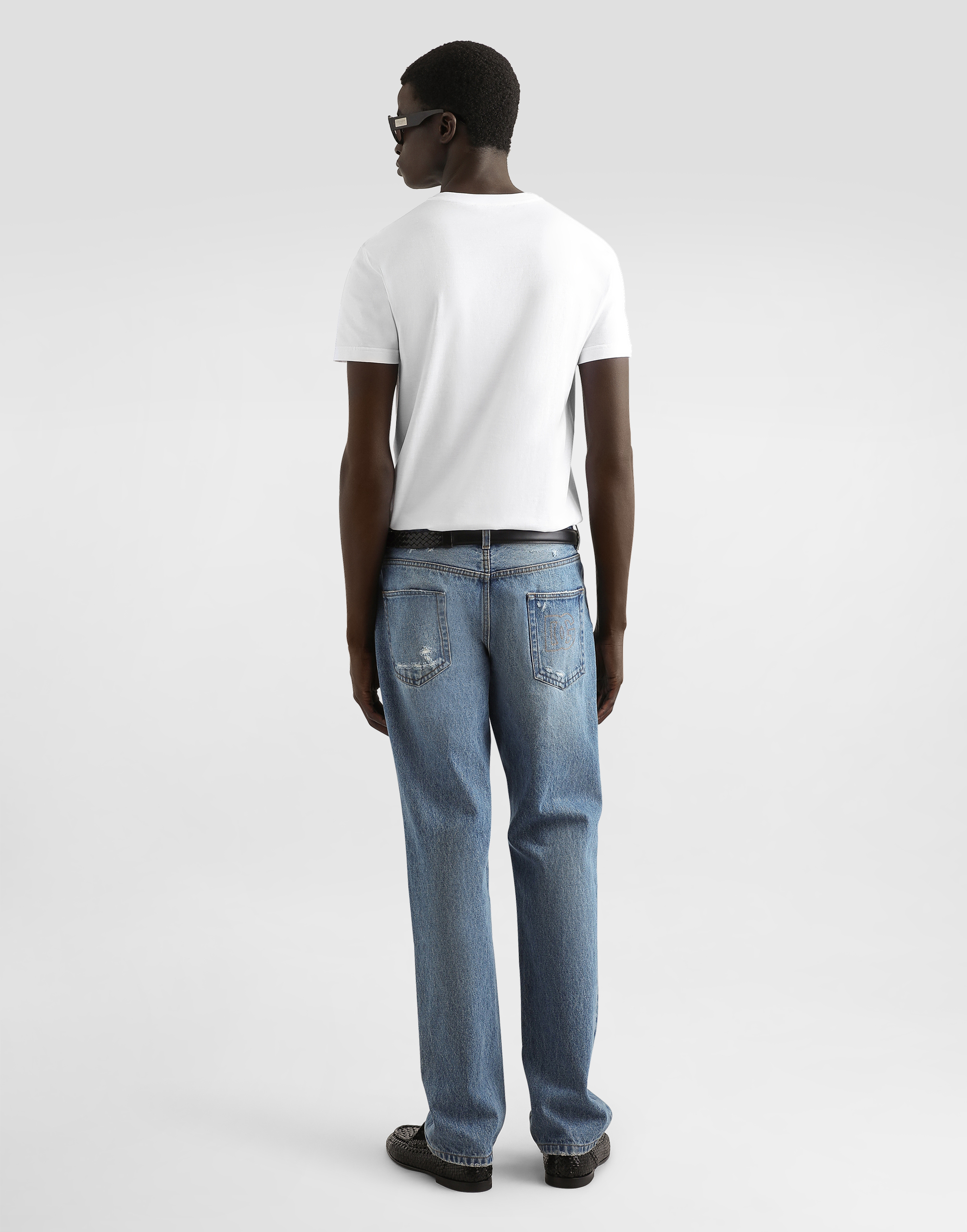 Dolce & Gabbana Cotton T-shirt With Tag In White