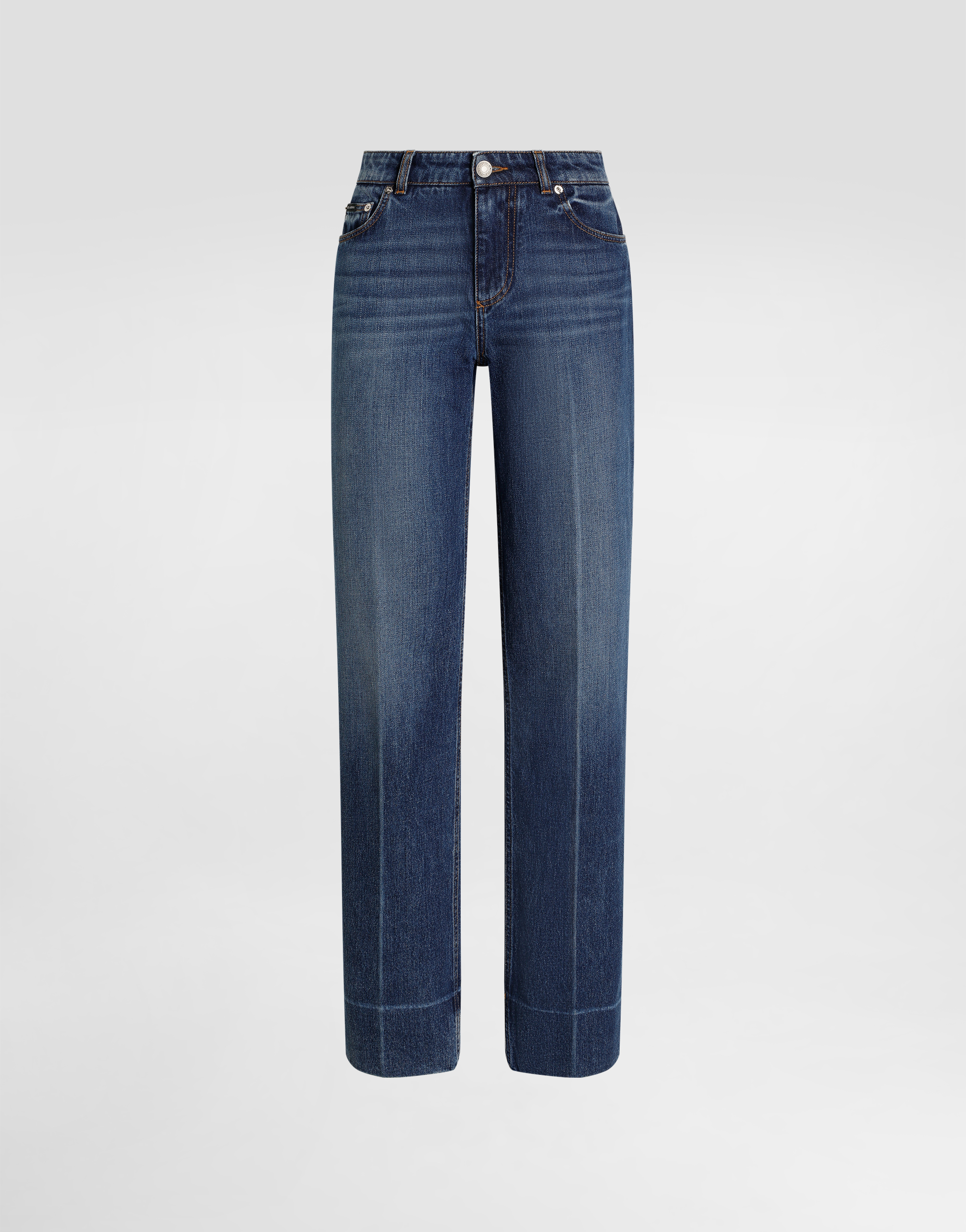 5-pocket denim trousers