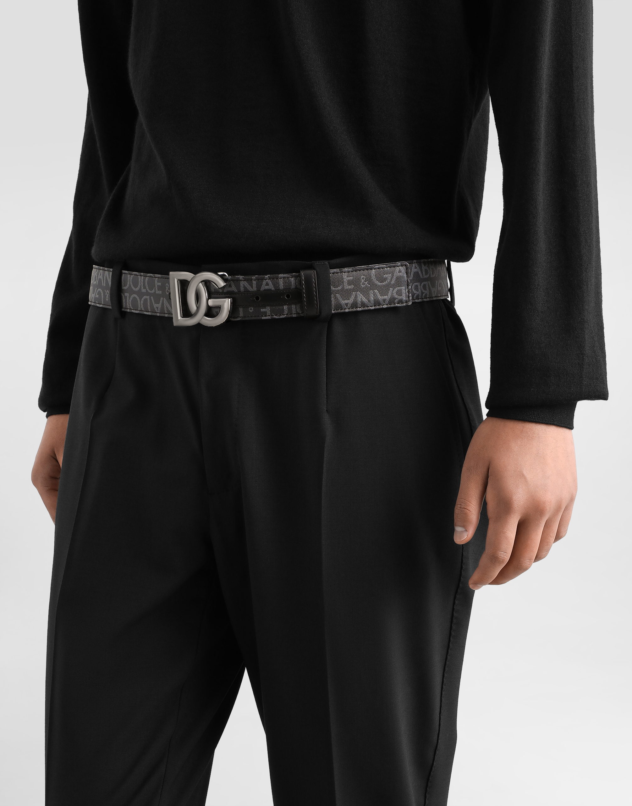 DOLCE & GABBANA DG LOGO BELT