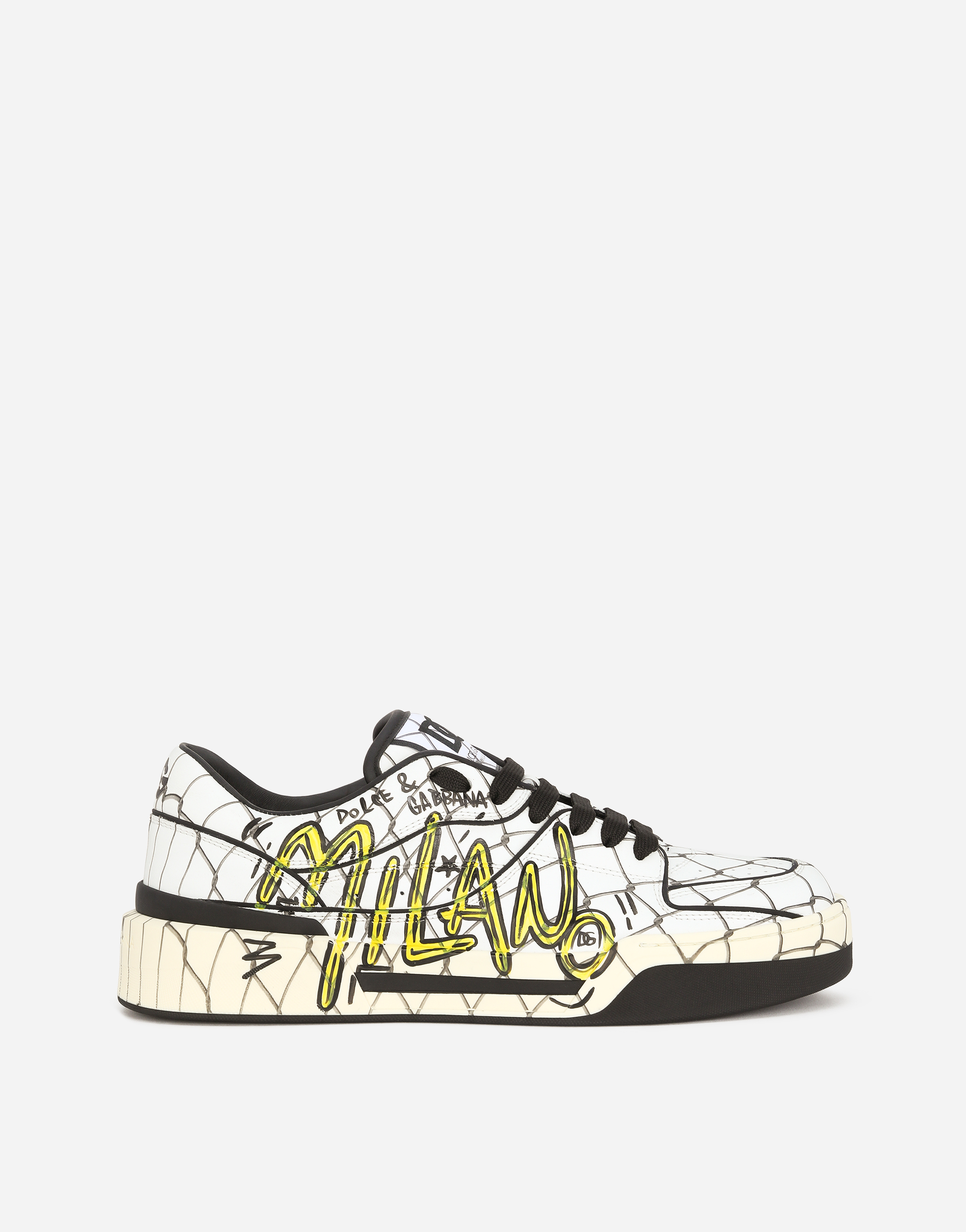 Dolce & Gabbana New Roma Sneakers In White