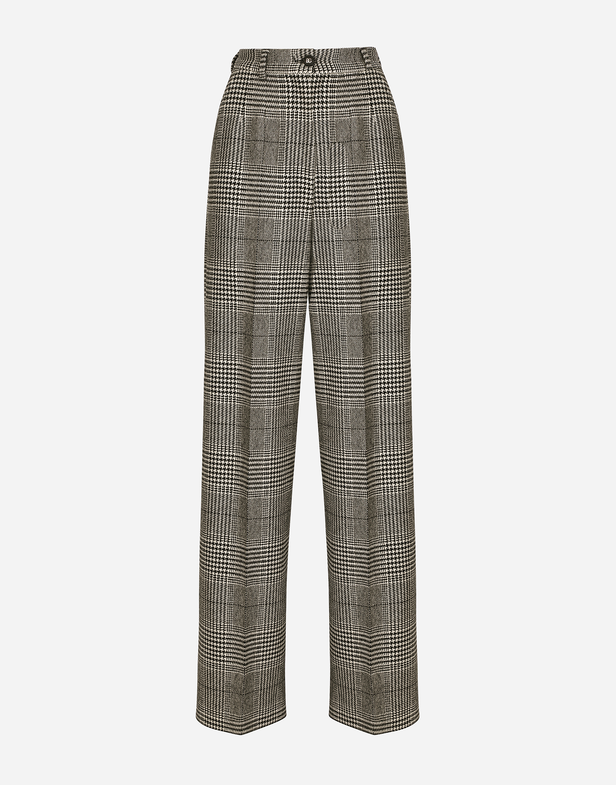 ☆関税込み☆【DOLCE&GABBANA】グレンチェック フレアパンツ FTCMYTFQ2M5_S8100_0.jpg