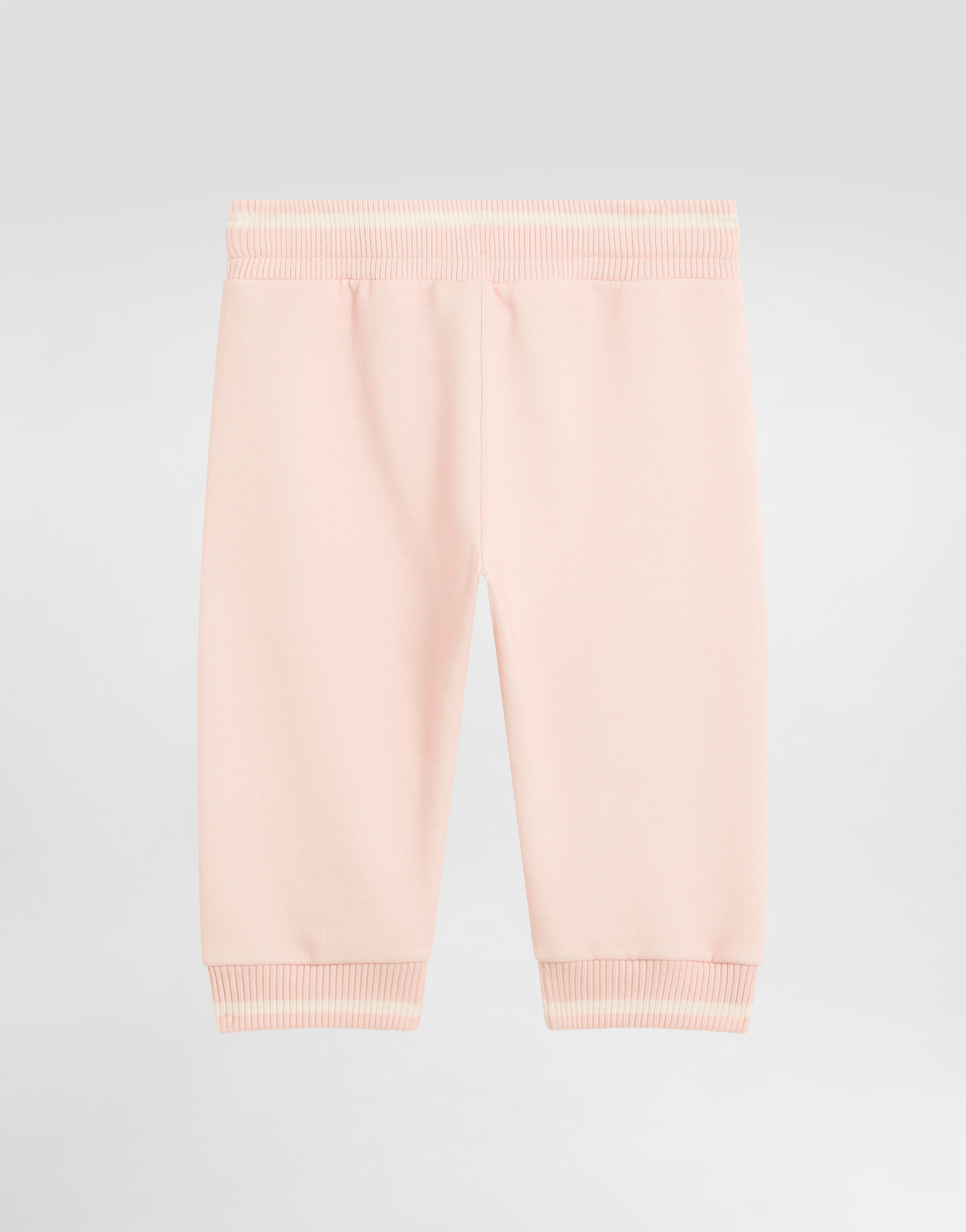 Dolce & Gabbana Dolce & Gabbana Fleece Trousers With Leopard Print - Woman Trousers And Skirts Multicolor 6/9 Months 
