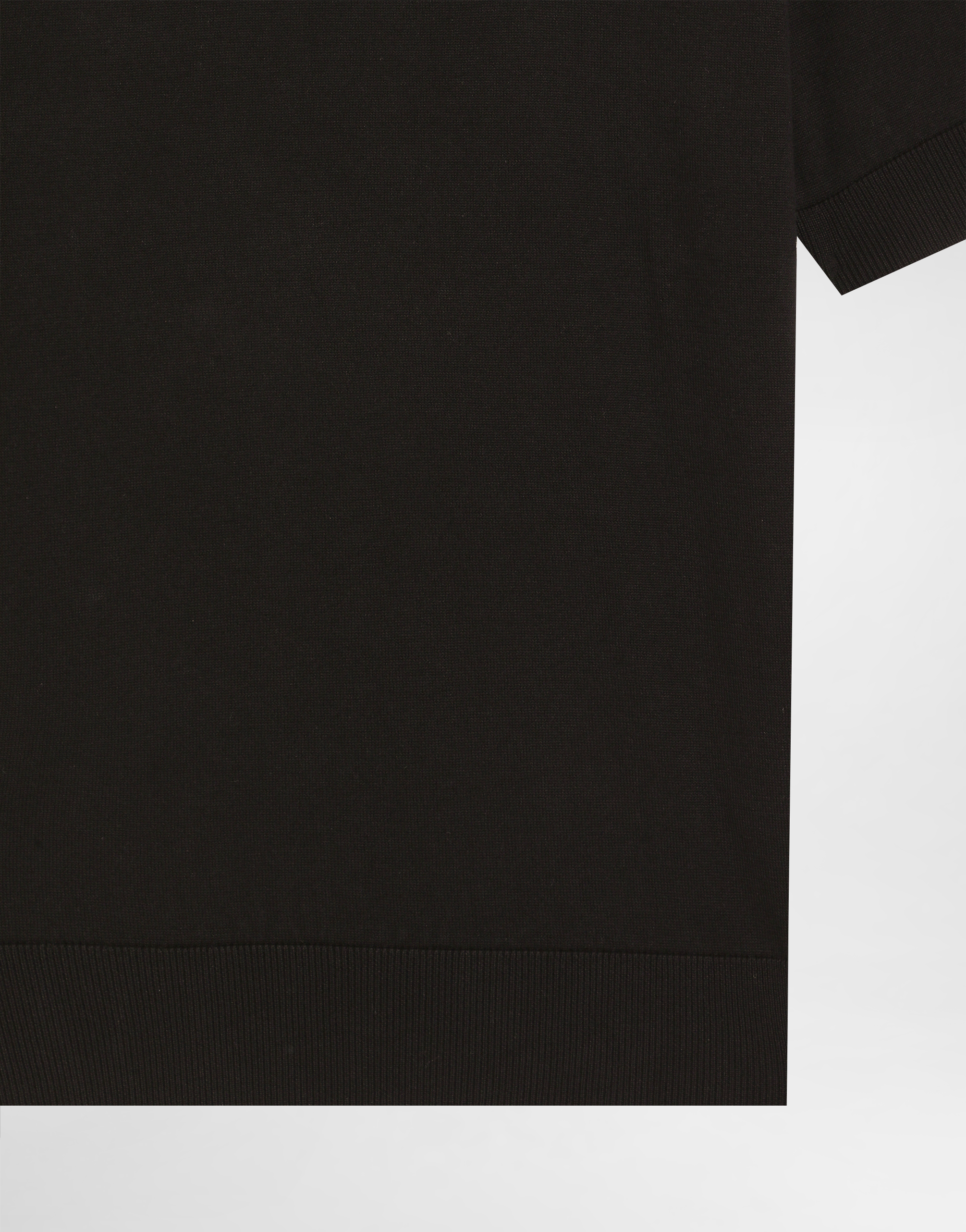  Dolce & Gabbana Cotton Pullover - Mann Strickwaren Schwarz 58 