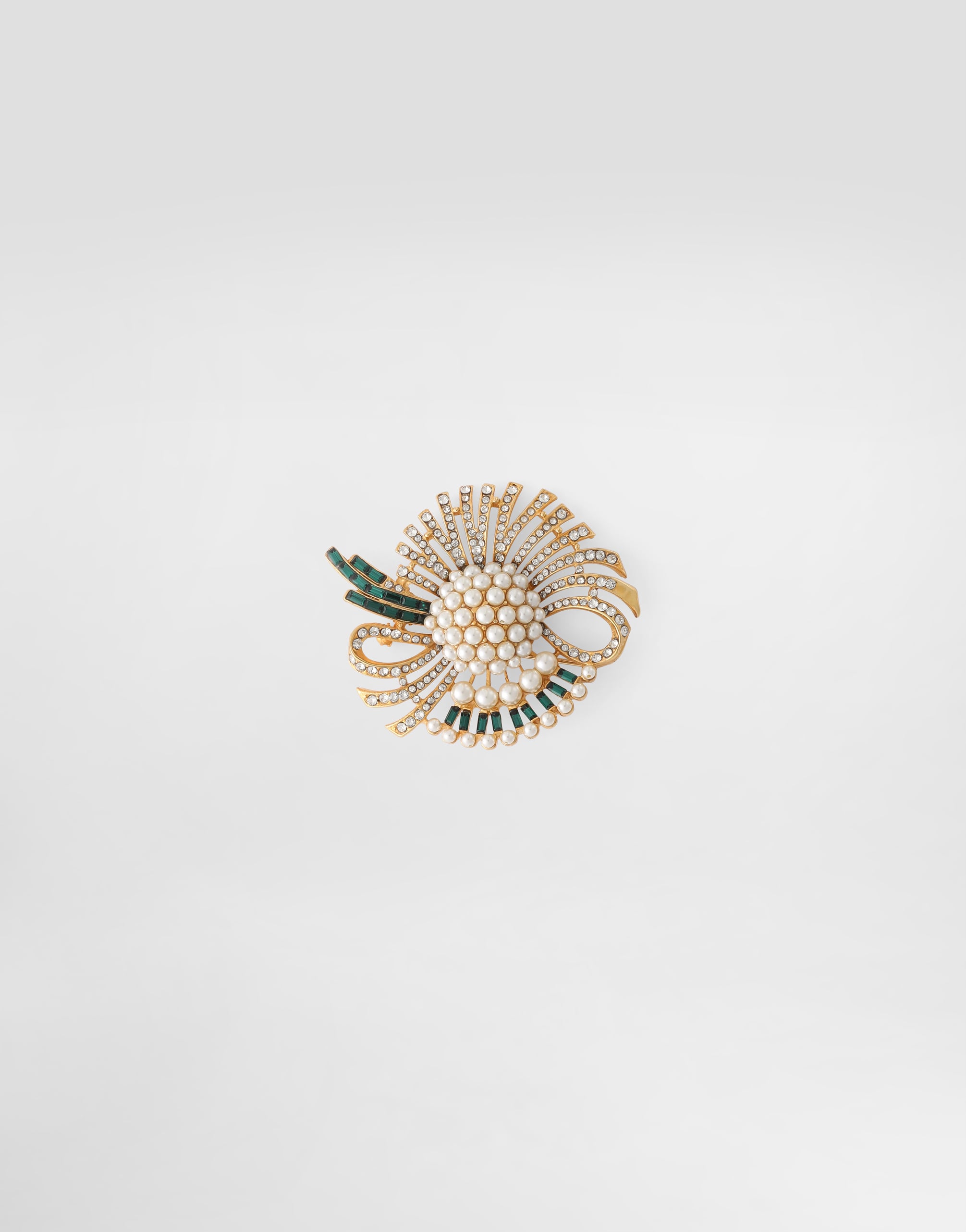 Sicilian gentlemen brooch in Gold for Men | Dolce&Gabbana® US