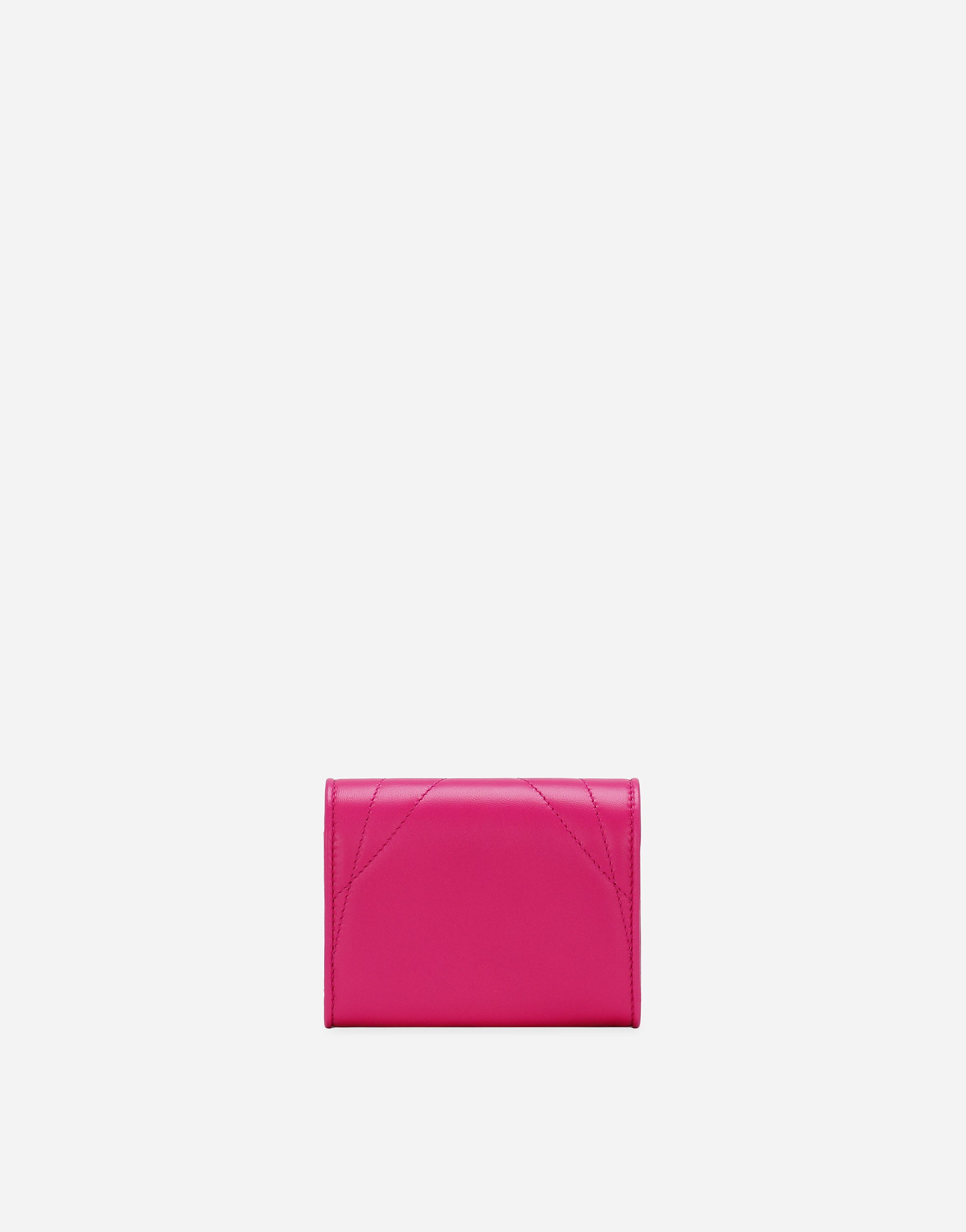 Dolce & Gabbana P.foglio French Flap In Pink